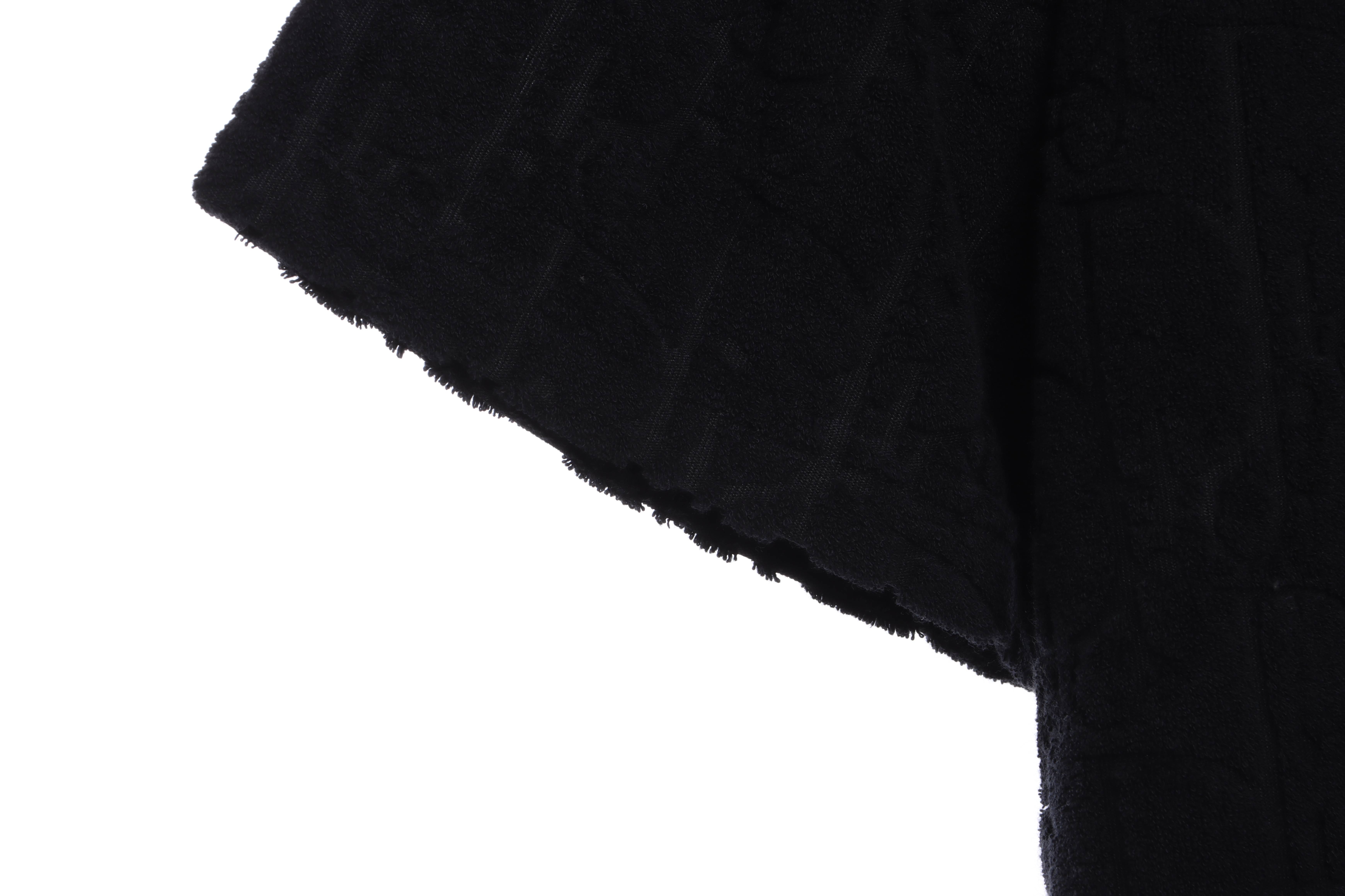 Dior obscure jacquard towelling short sleeve black