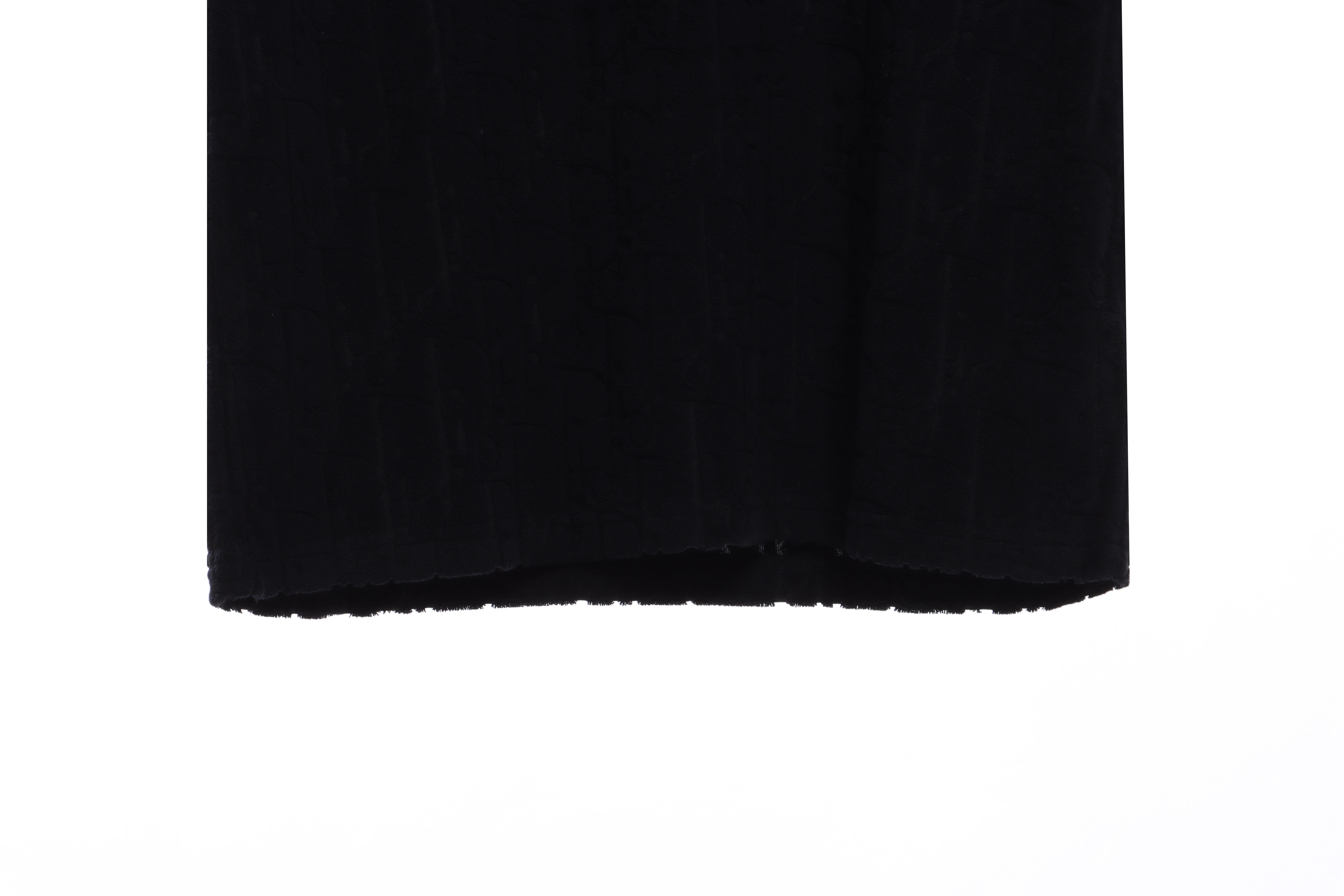 Dior obscure jacquard towelling short sleeve black