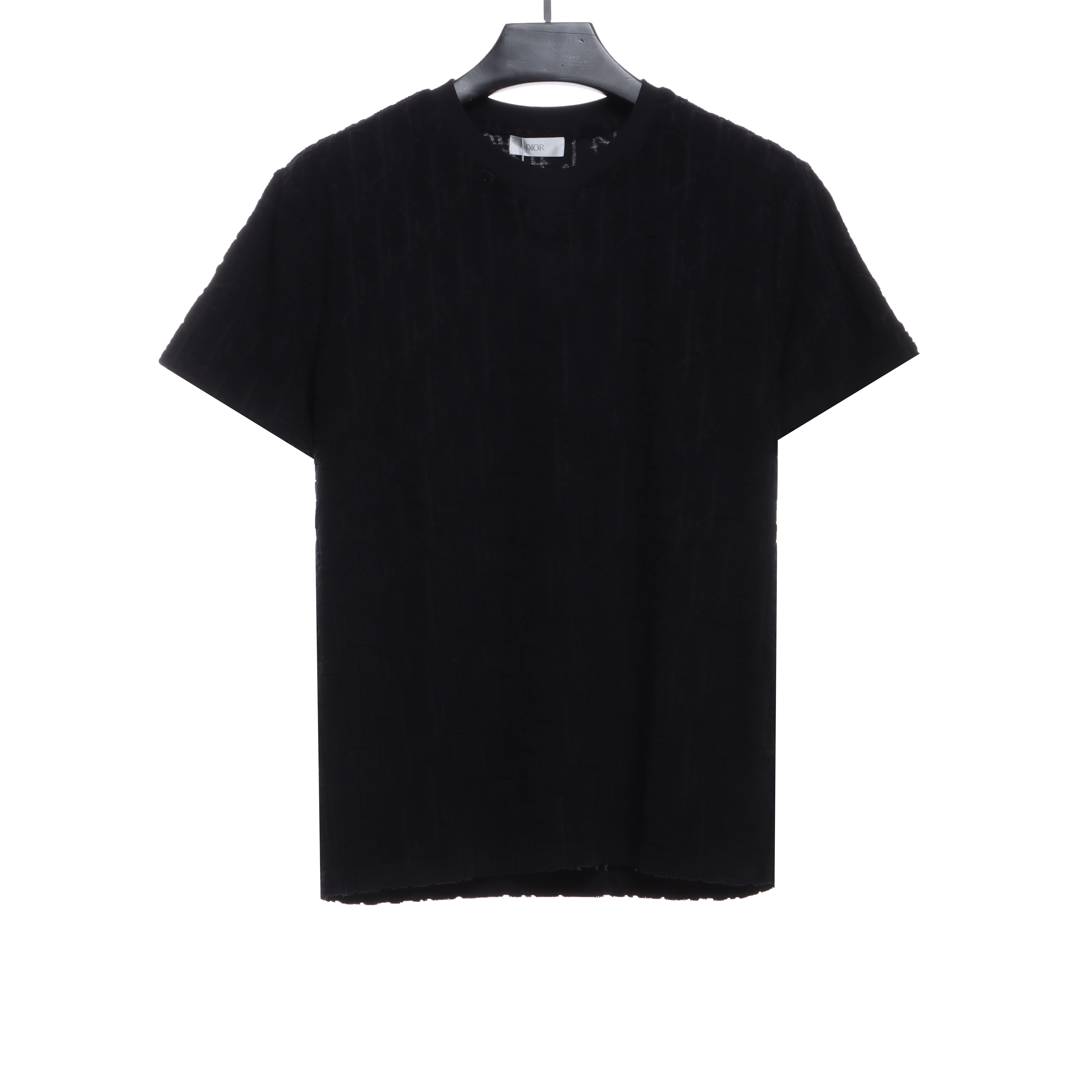 Dior obscure jacquard towelling short sleeve black