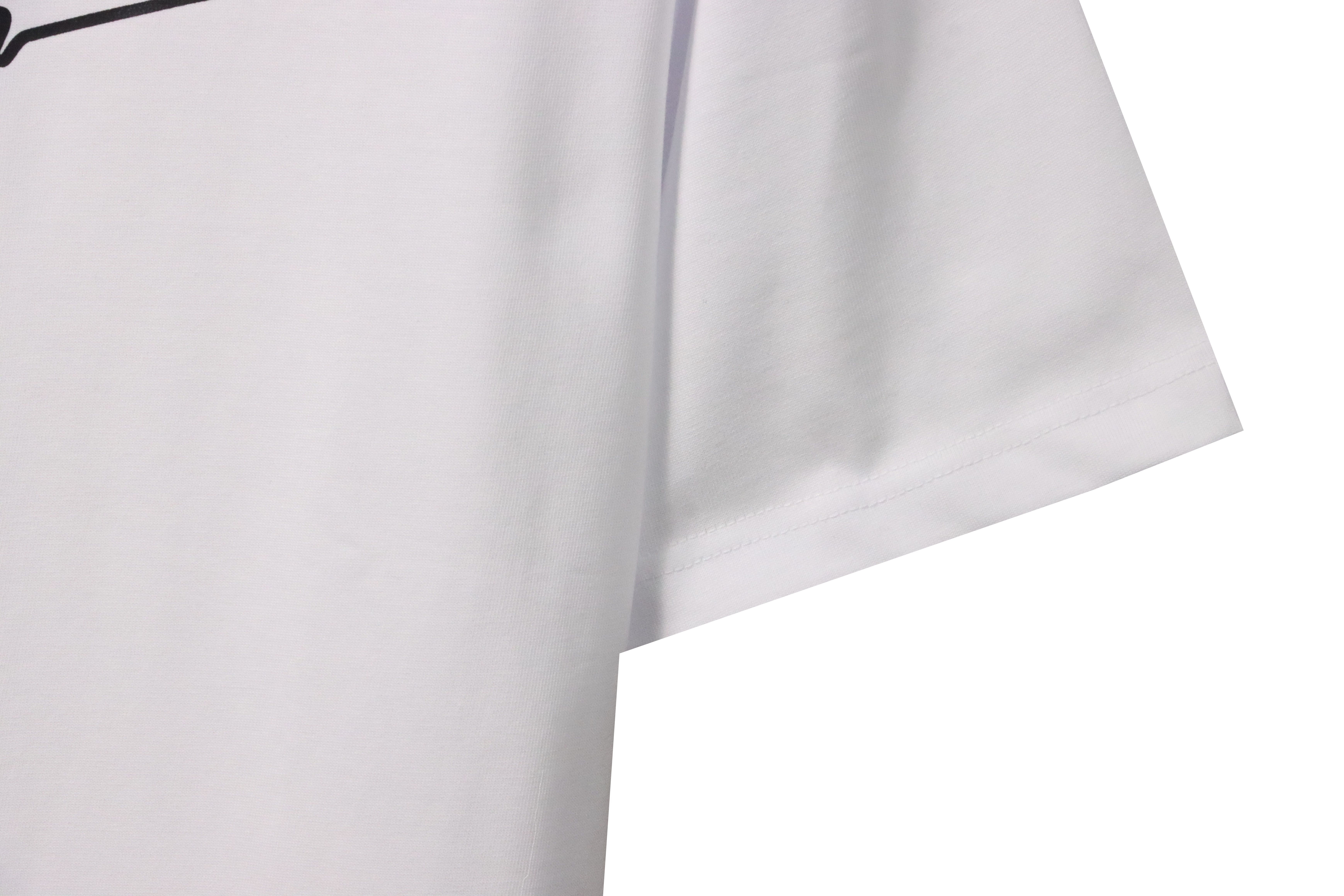 Dior Signature Line Short Sleeve White