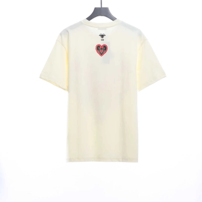Dior Valentine's Day limited edition heart logo short sleeves 02