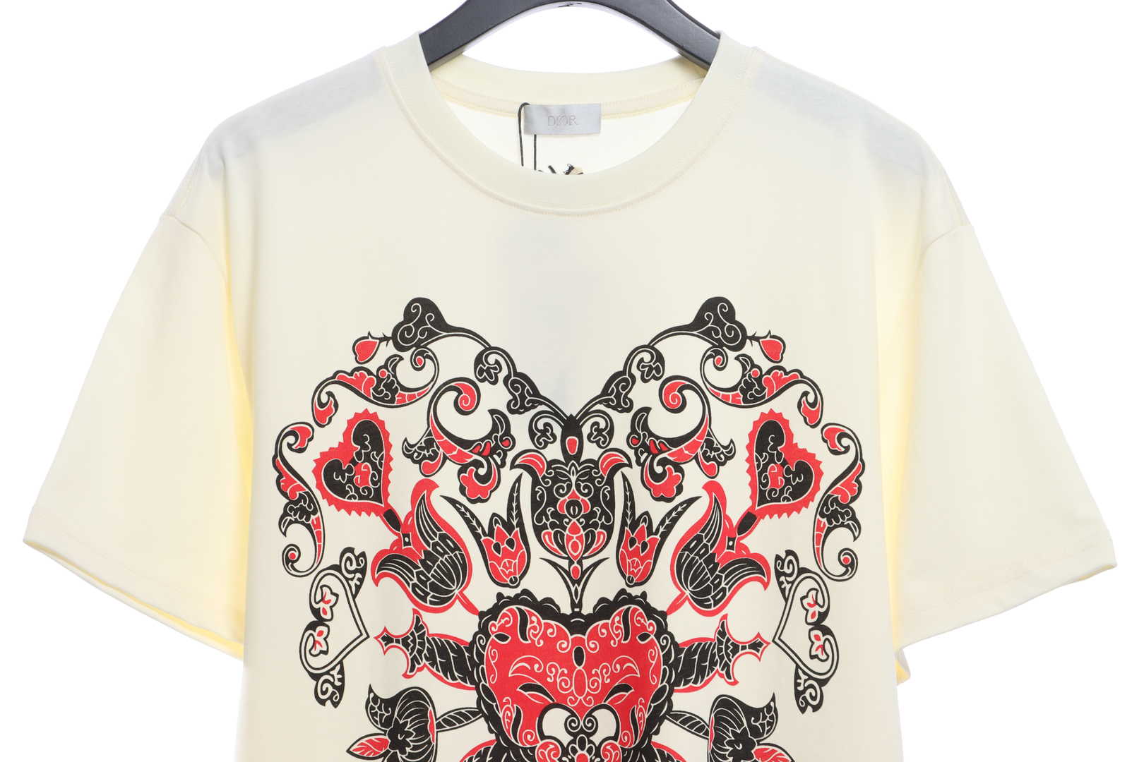 Dior Valentine's Day limited edition heart logo short sleeves