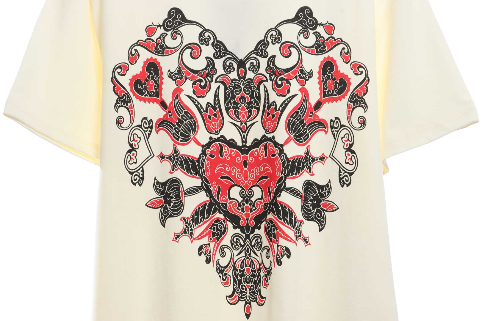 Dior Valentine's Day limited edition heart logo short sleeves