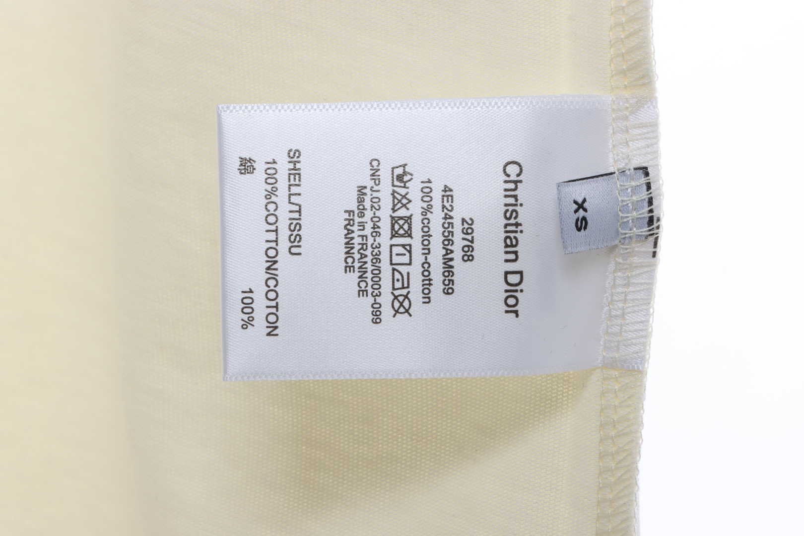 Dior Valentine's Day limited edition heart logo short sleeves