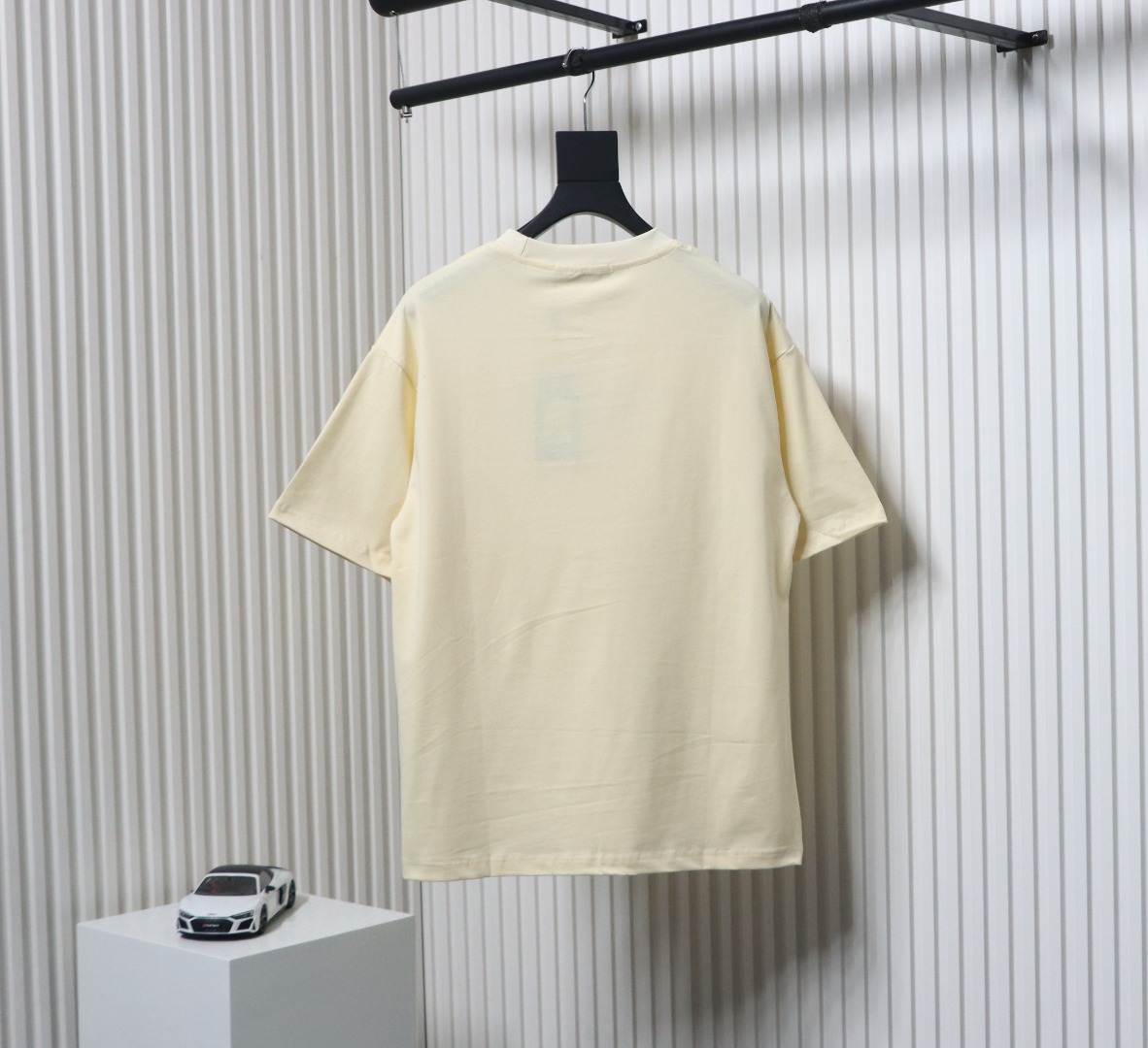 Fendi 25ss FF embroidered logo short sleeve beige