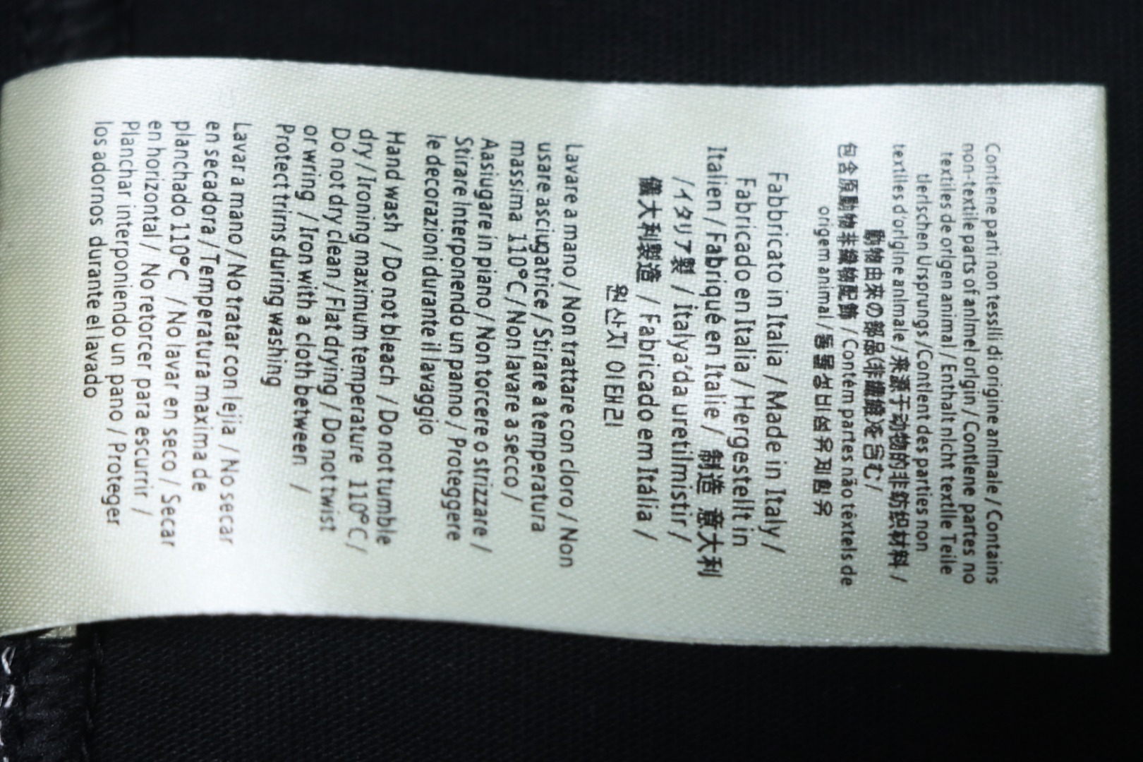 Fendi 25ss FF embroidered logo short sleeve black