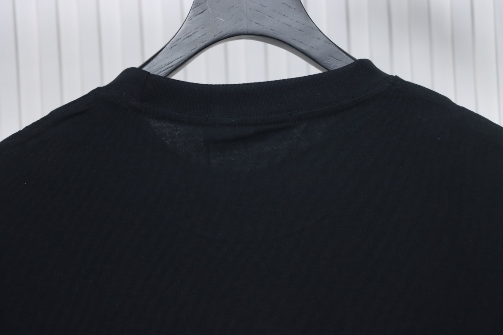 Fendi 25ss FF embroidered logo short sleeve black