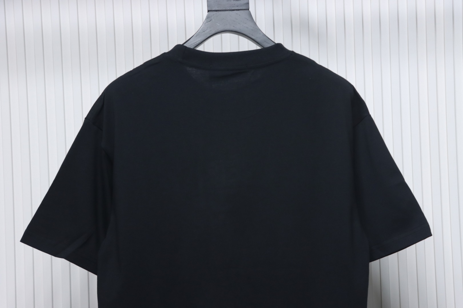 Fendi 25ss FF embroidered logo short sleeve black