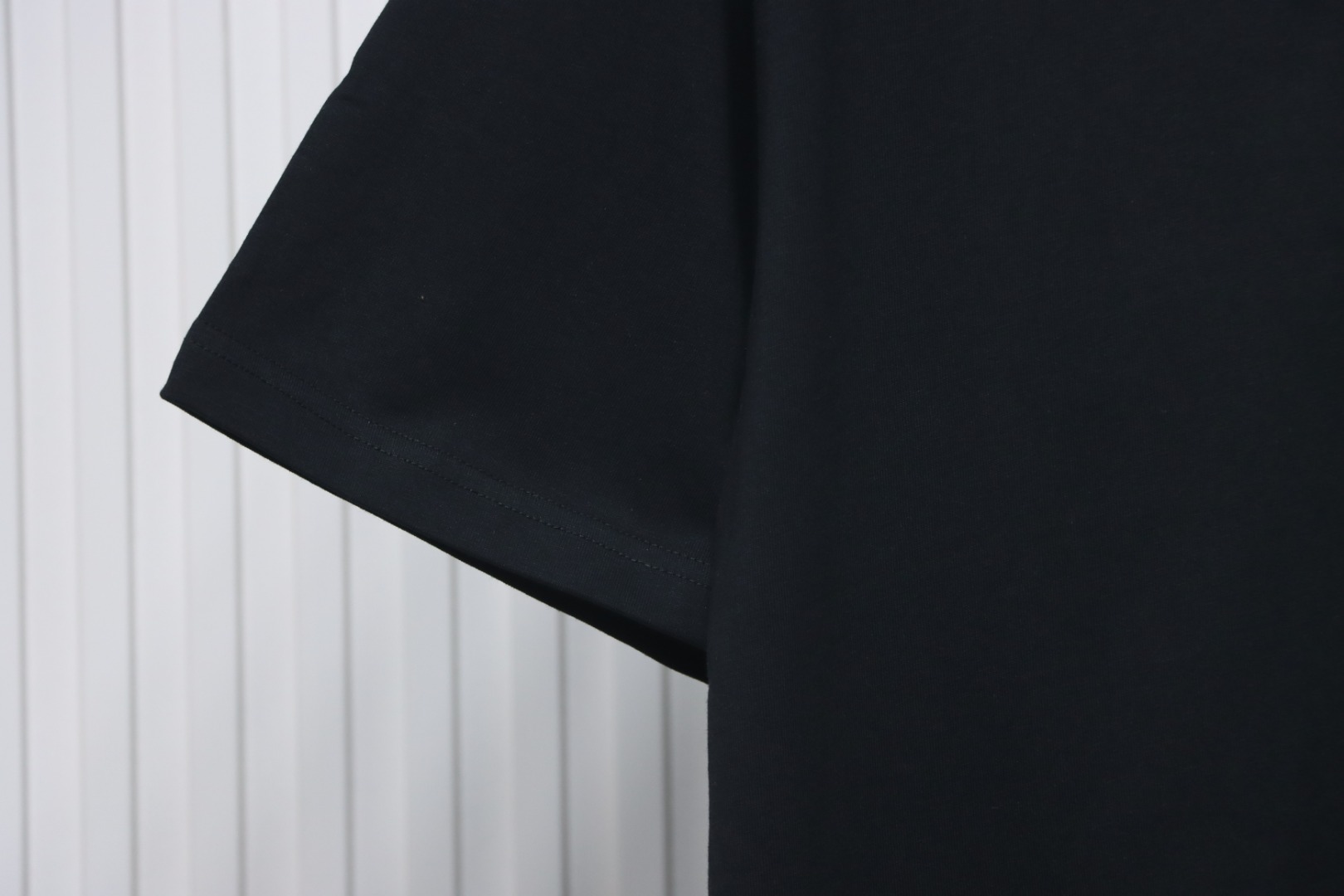 Fendi 25ss FF embroidered logo short sleeve black