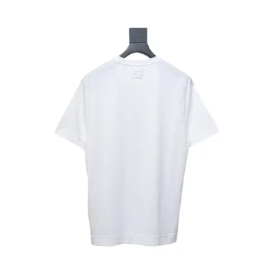 Fendi 25ss French Fries Embroidered Short Sleeve White 02