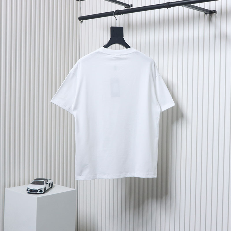 Fendi double ff devil eye letter embroidery white