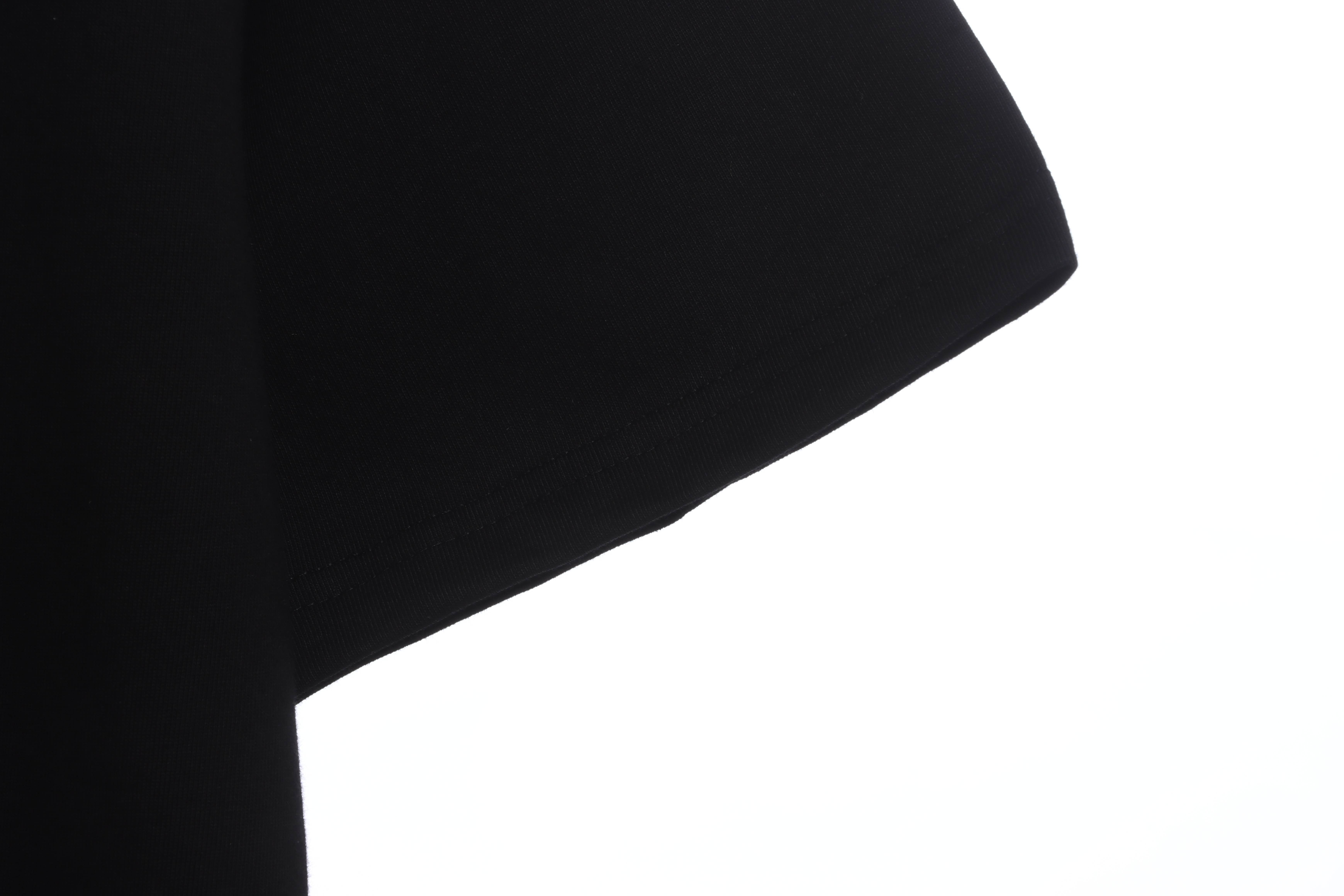 GD hand-splashed ink short sleeve black