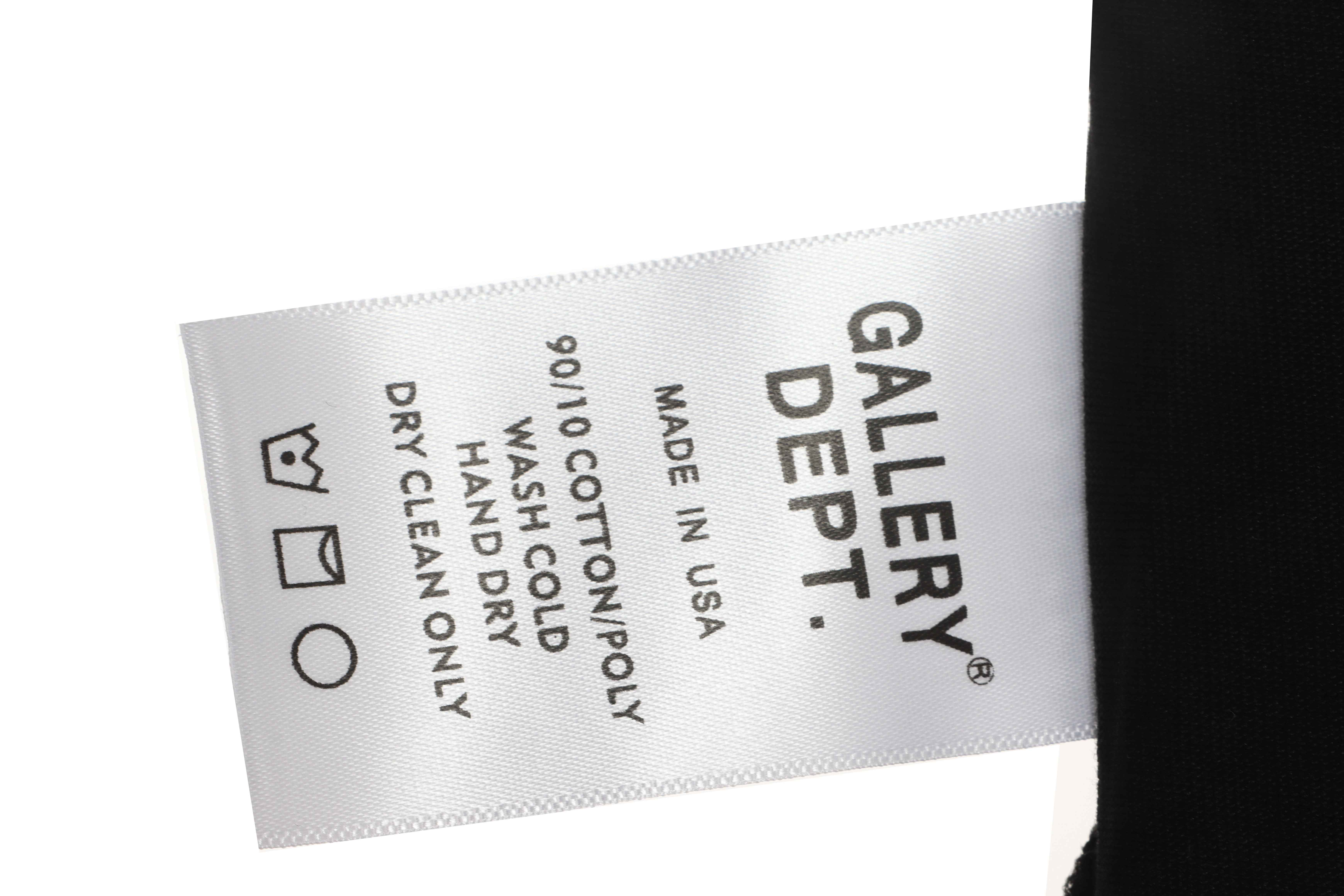 GD neon girl wine glass letter short sleeve black