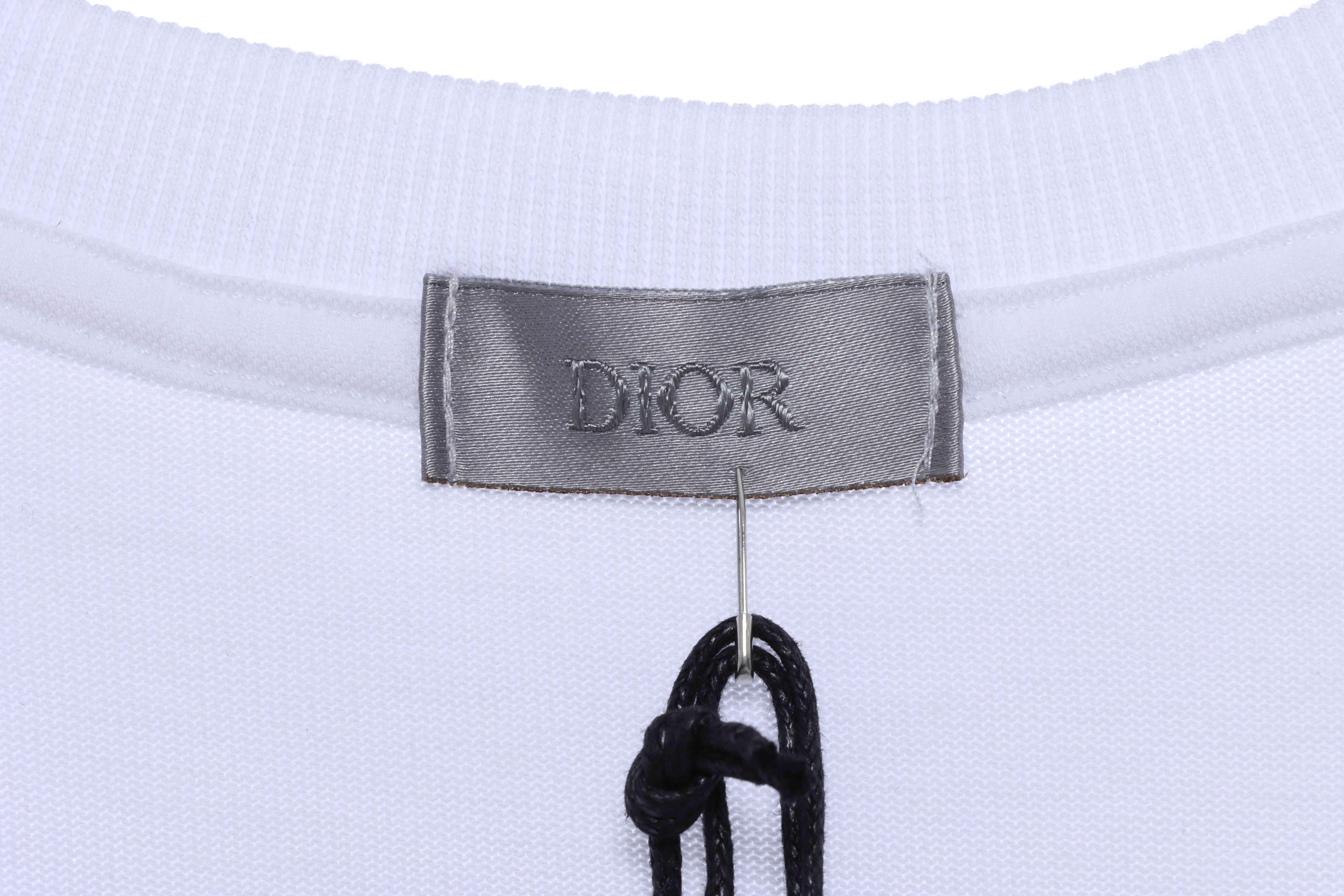 Jordan Dior joint short sleeve white