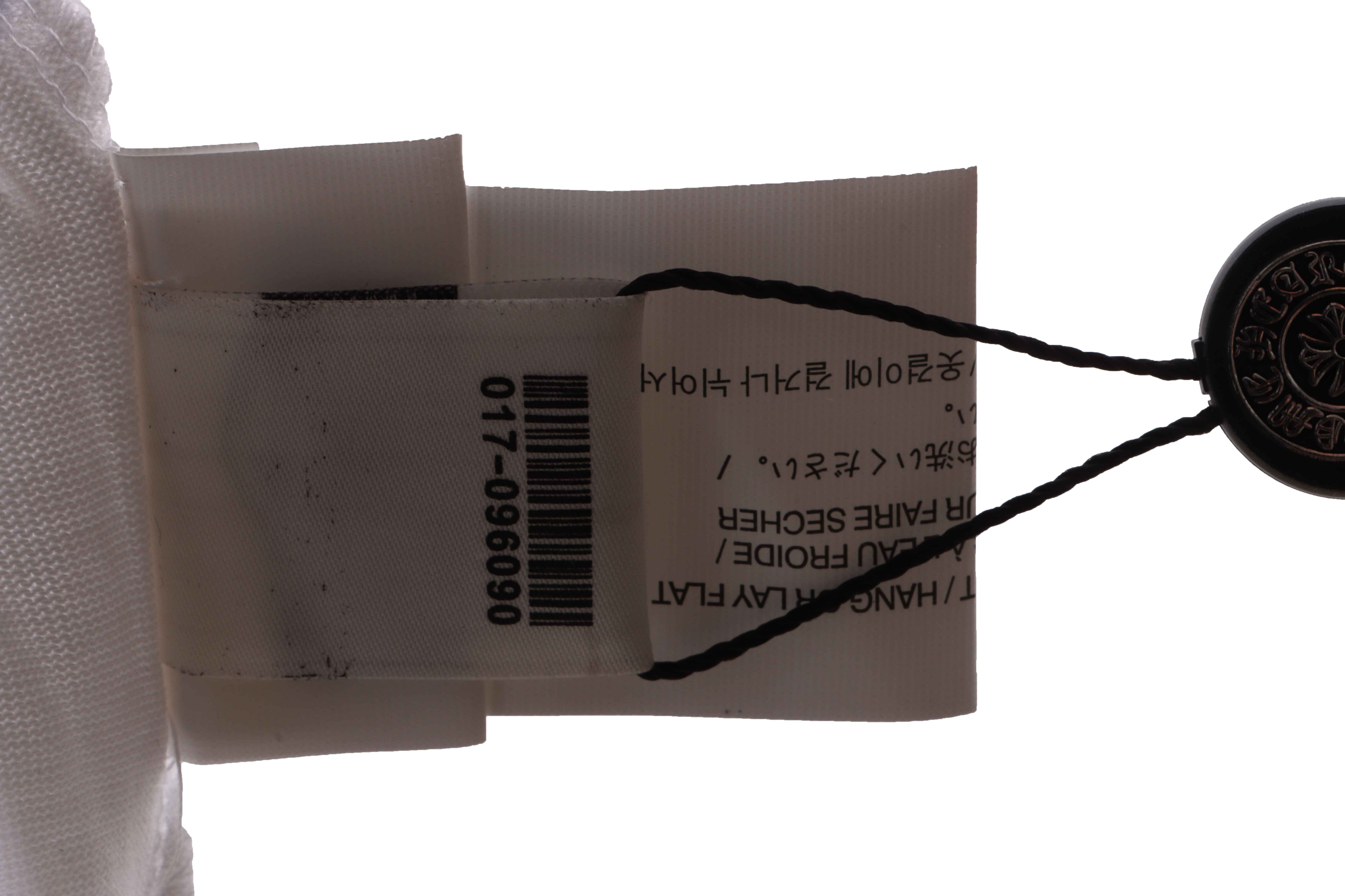 Chrome Hearts Back Holy Sword Overlap Print Short Sleeve White