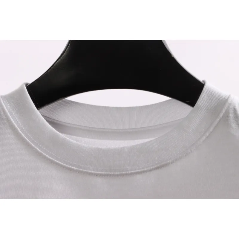 Chrome Hearts Back Holy Sword Overlap Print Short Sleeve White