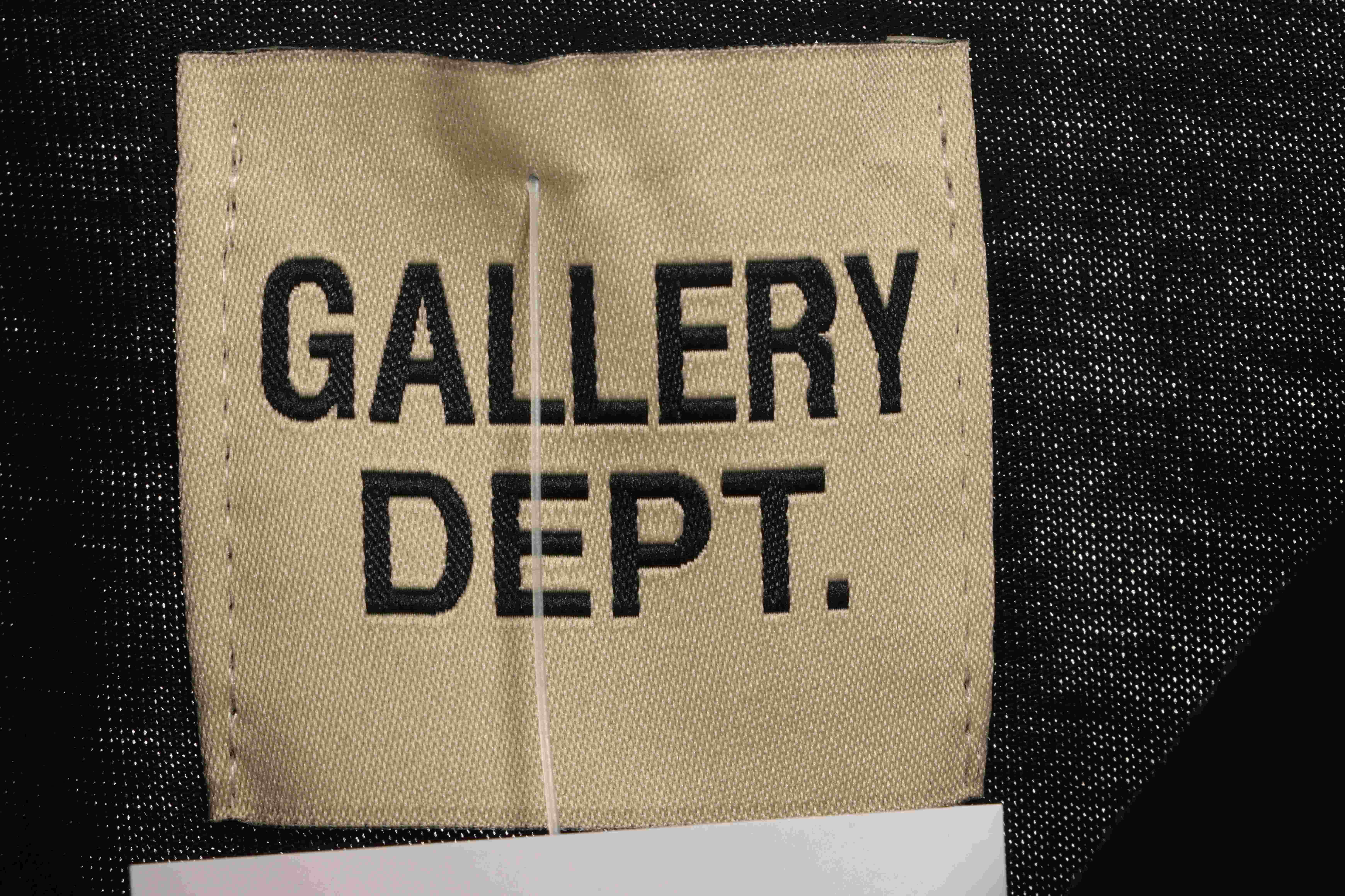 Lanvin co-branded GD overlapping letter print short sleeves black