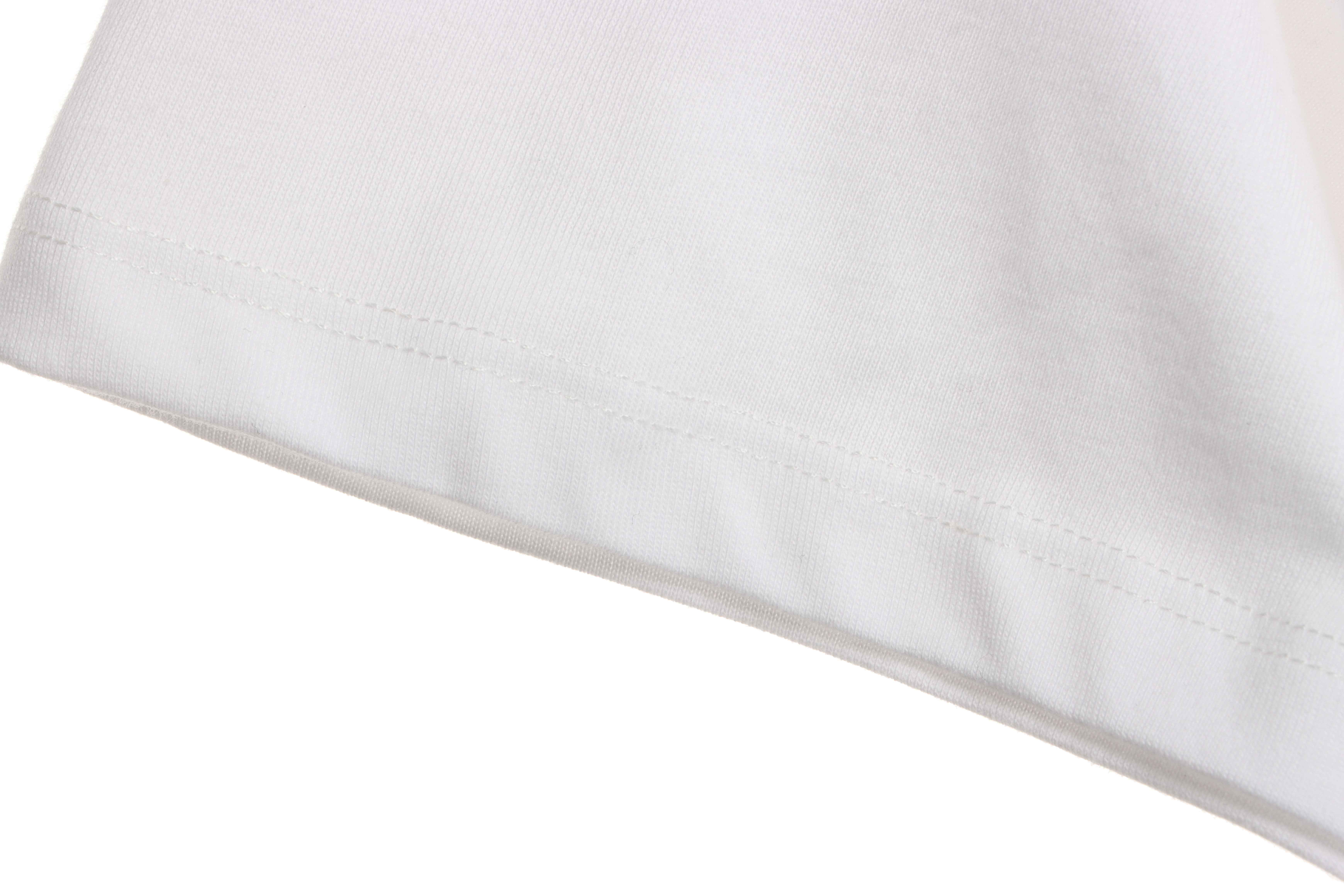 Lanvin co-branded GD overlapping letter print short sleeves white