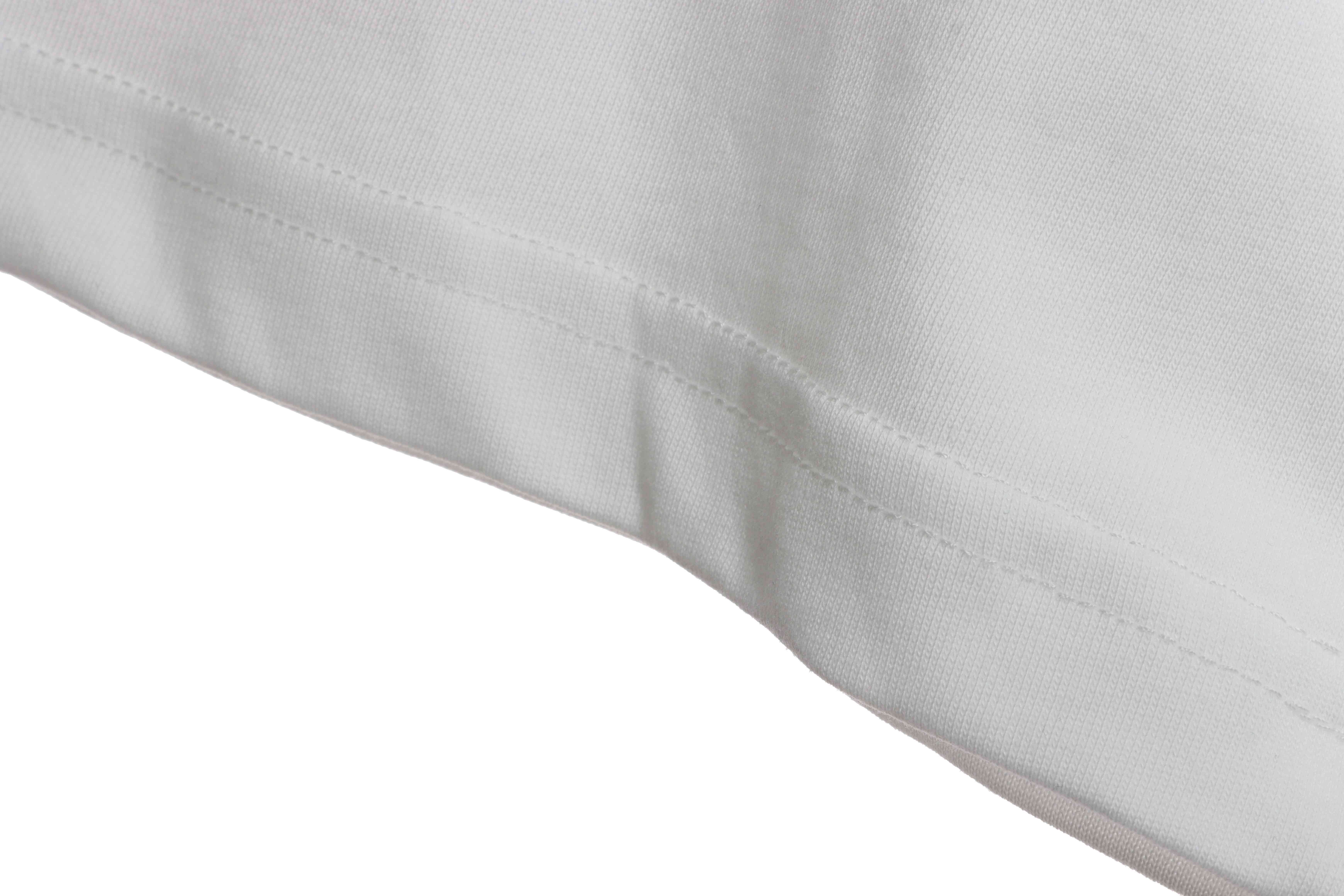 LV co-branded Chrome Hearts patch horseshoe short sleeves white