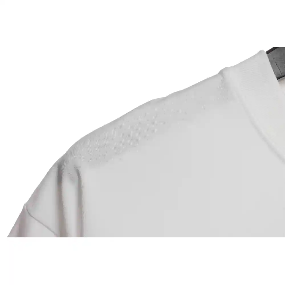 LV co-branded Chrome Hearts patch horseshoe short sleeves white
