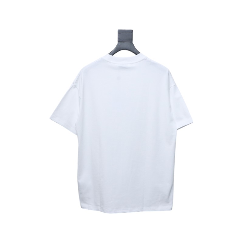 Moncler 2025 Spring and Summer New Short Sleeve T-shirt White