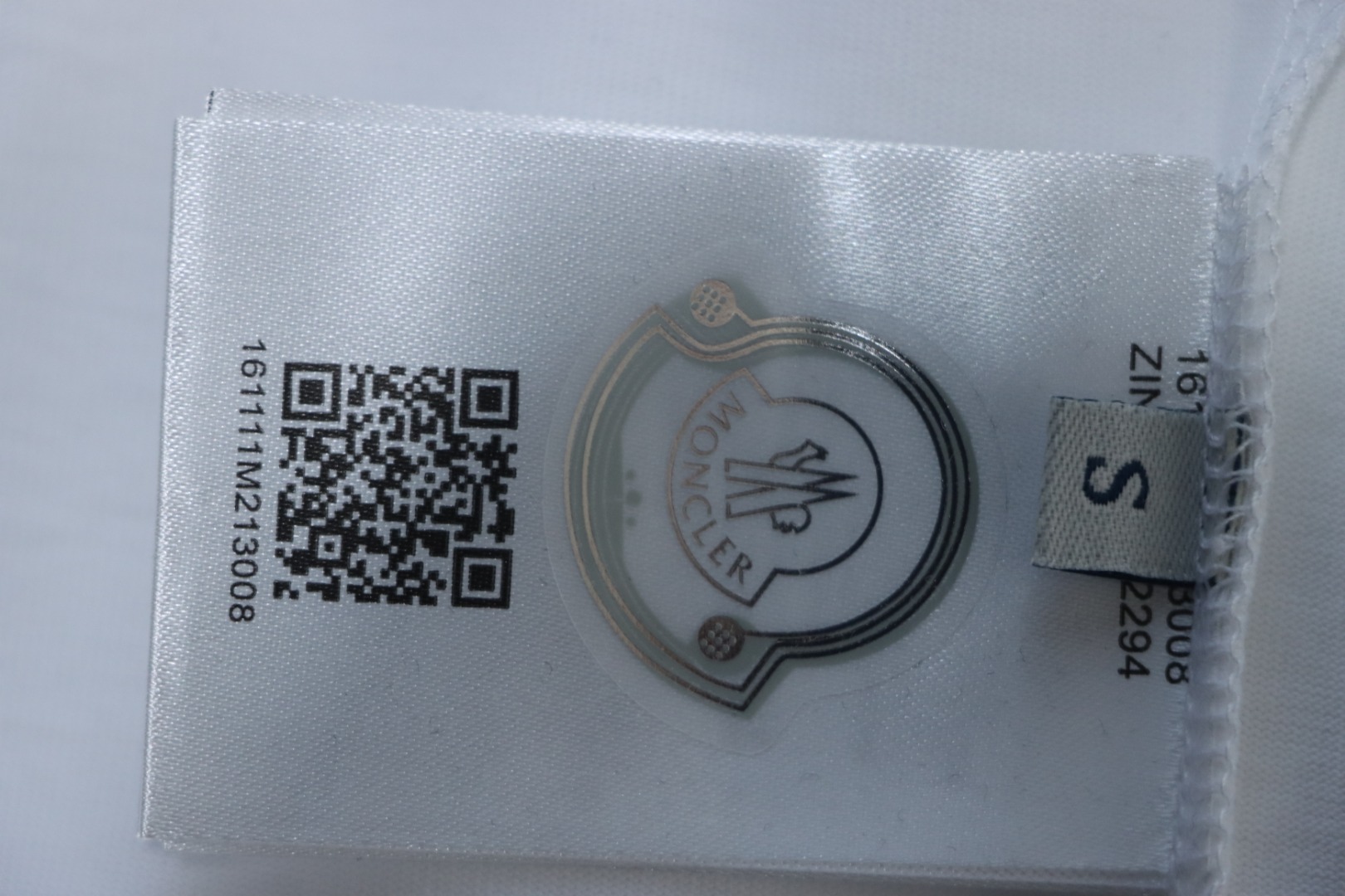 Moncler 2025 Spring and Summer New Short Sleeve T-shirt White