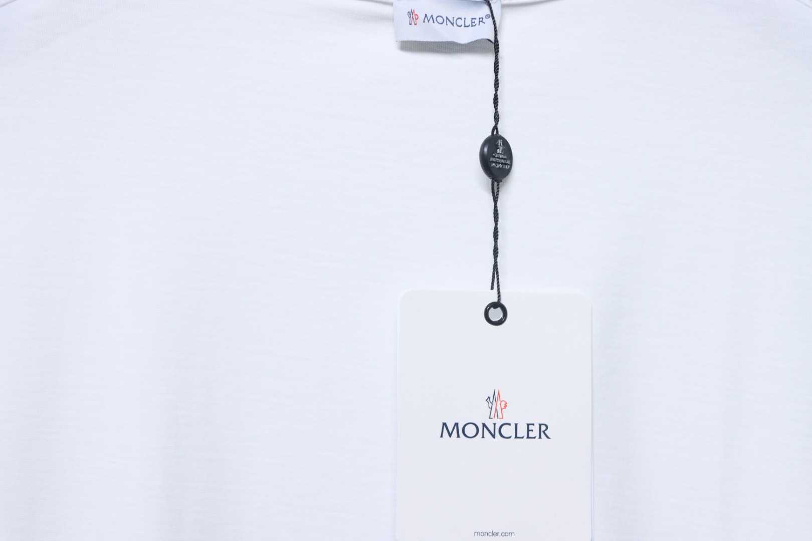 Moncler 2025 Spring and Summer New Short Sleeve T-shirt White