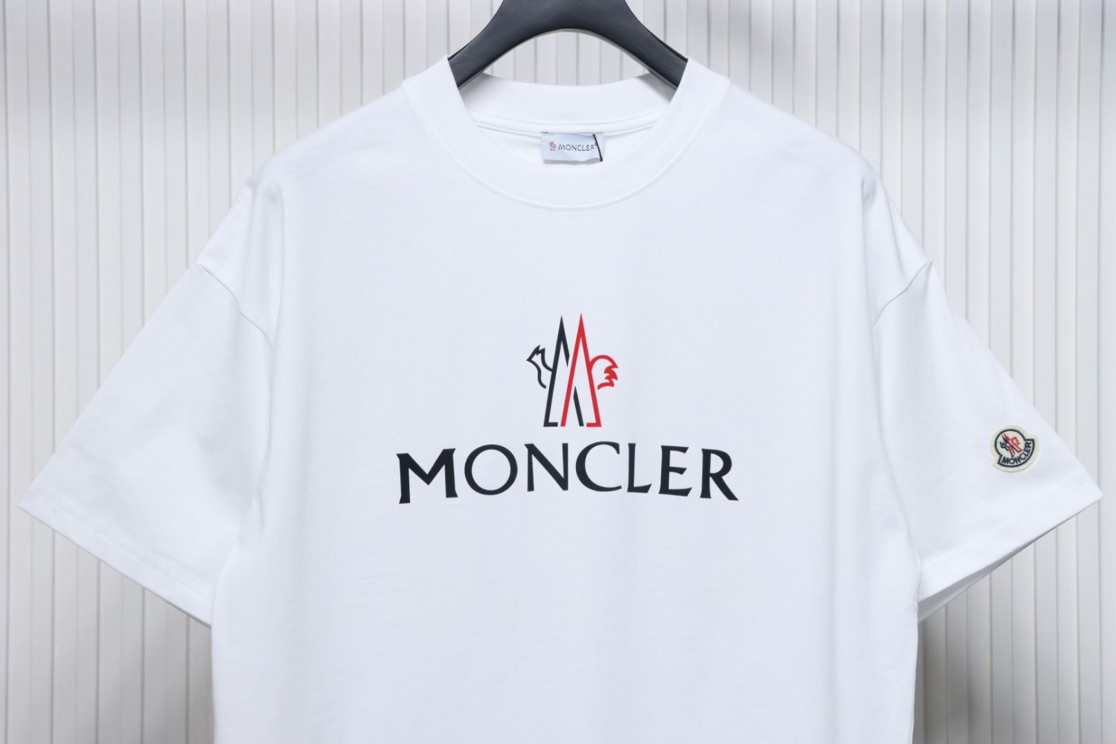 Moncler 2025 Spring and Summer New Short Sleeve T-shirt White