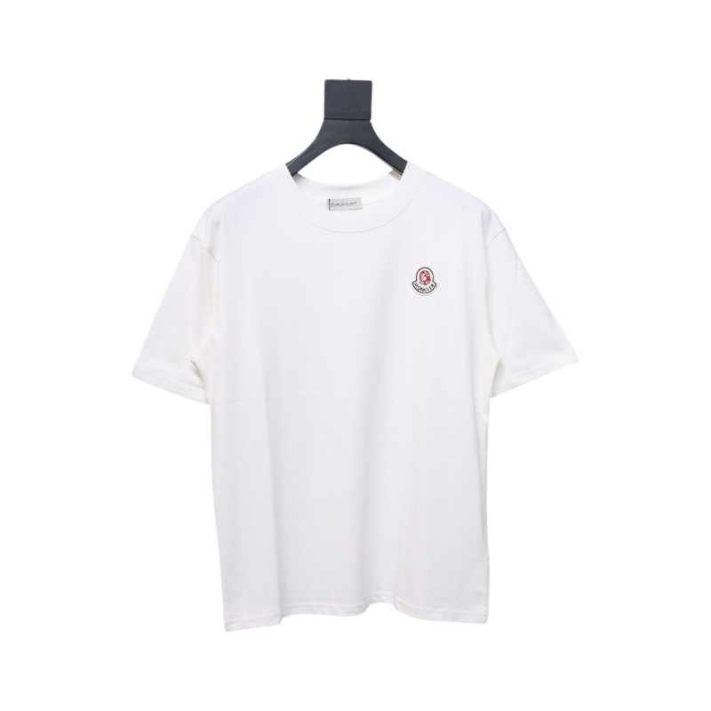 Moncler 25ss astronaut logo short sleeve white