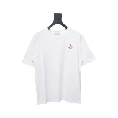 Moncler 25ss astronaut logo short sleeve white 01
