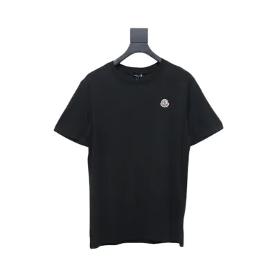 Moncler 25ss classic chest logo short sleeve white 01