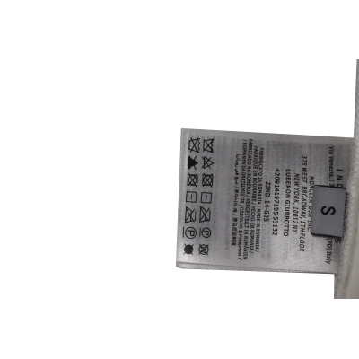 Moncler basic letter print short sleeve white 02