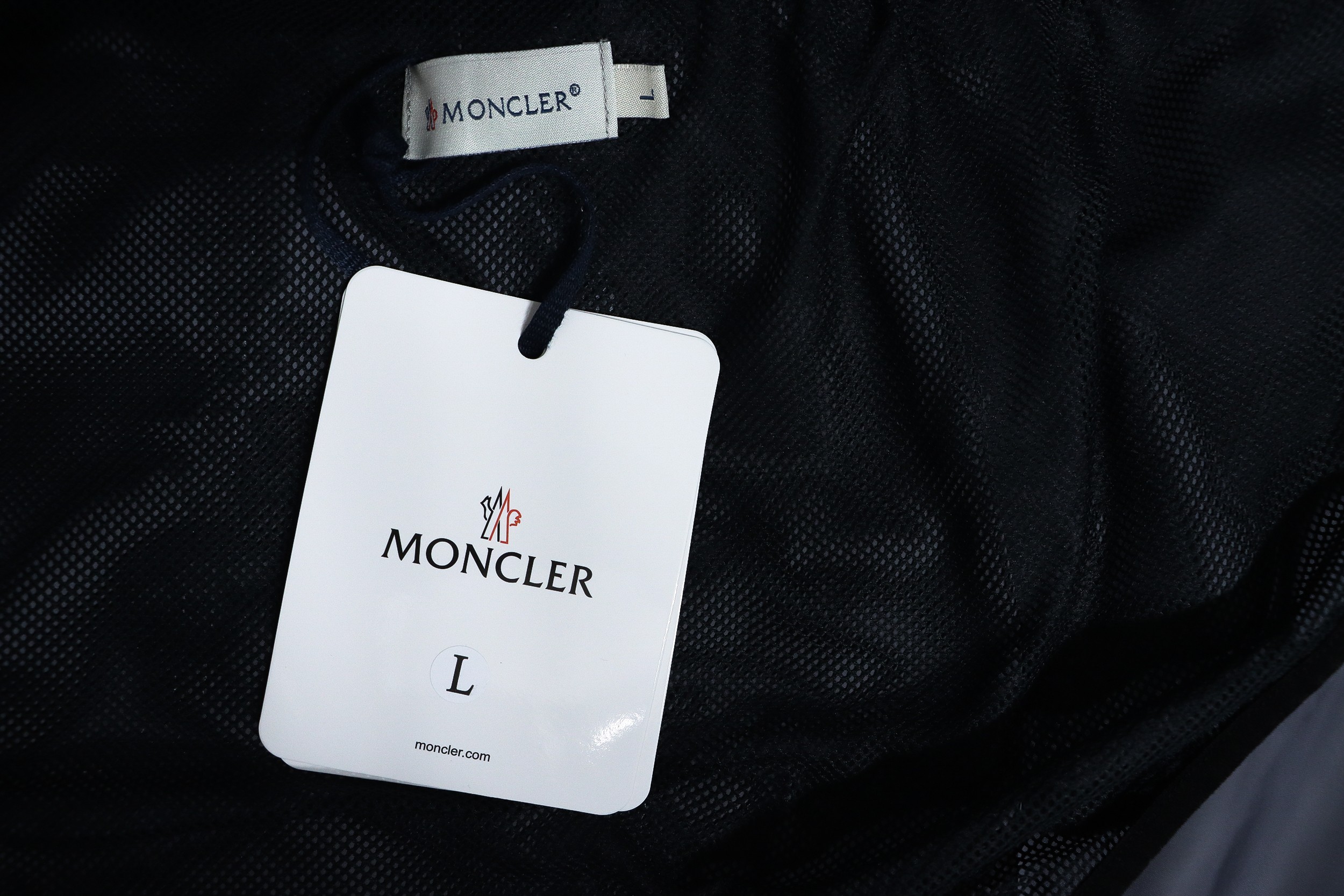 Moncler Classic Pocket Logo Woven Shorts Grey