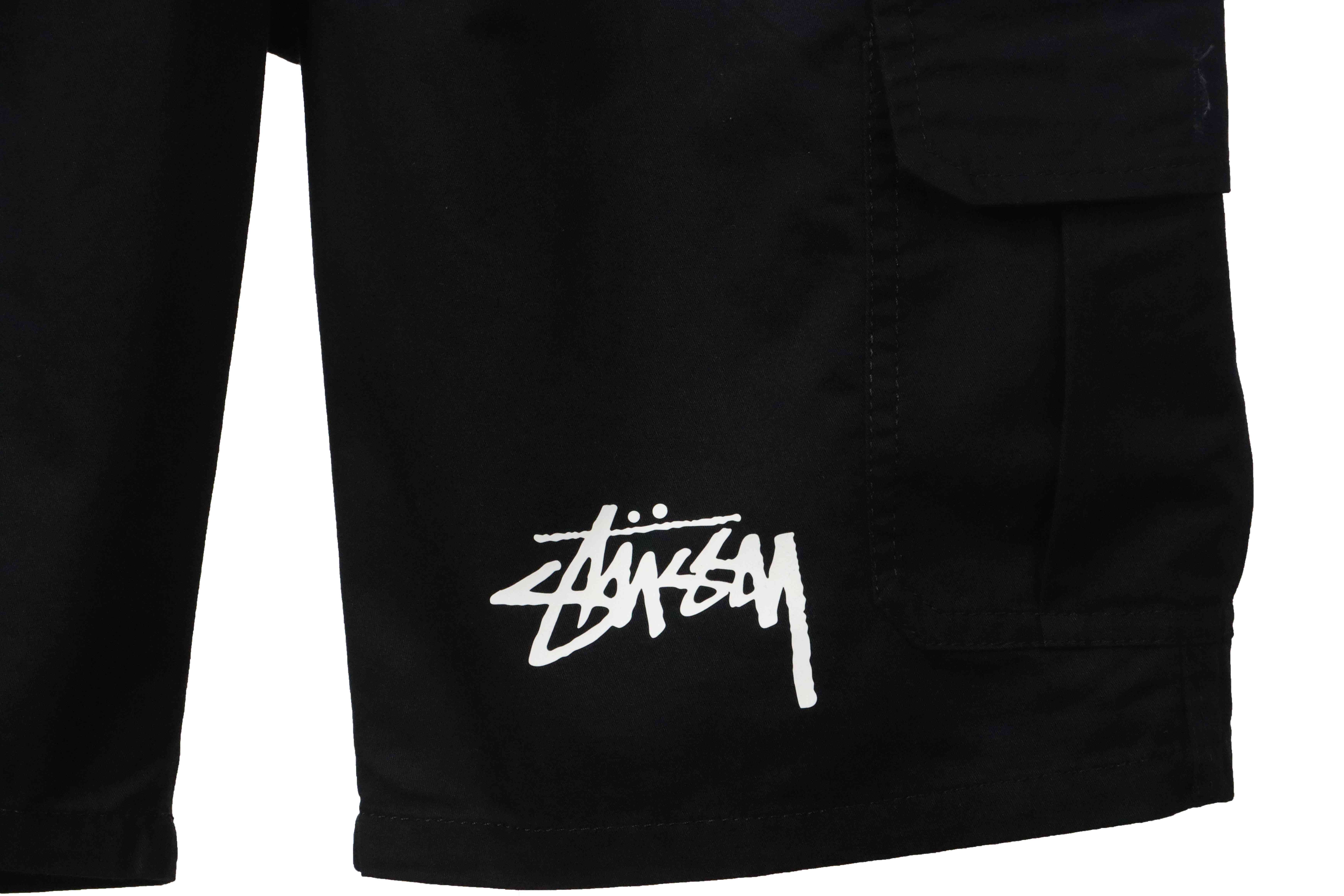 Stussy Classic Print Cargo Shorts black