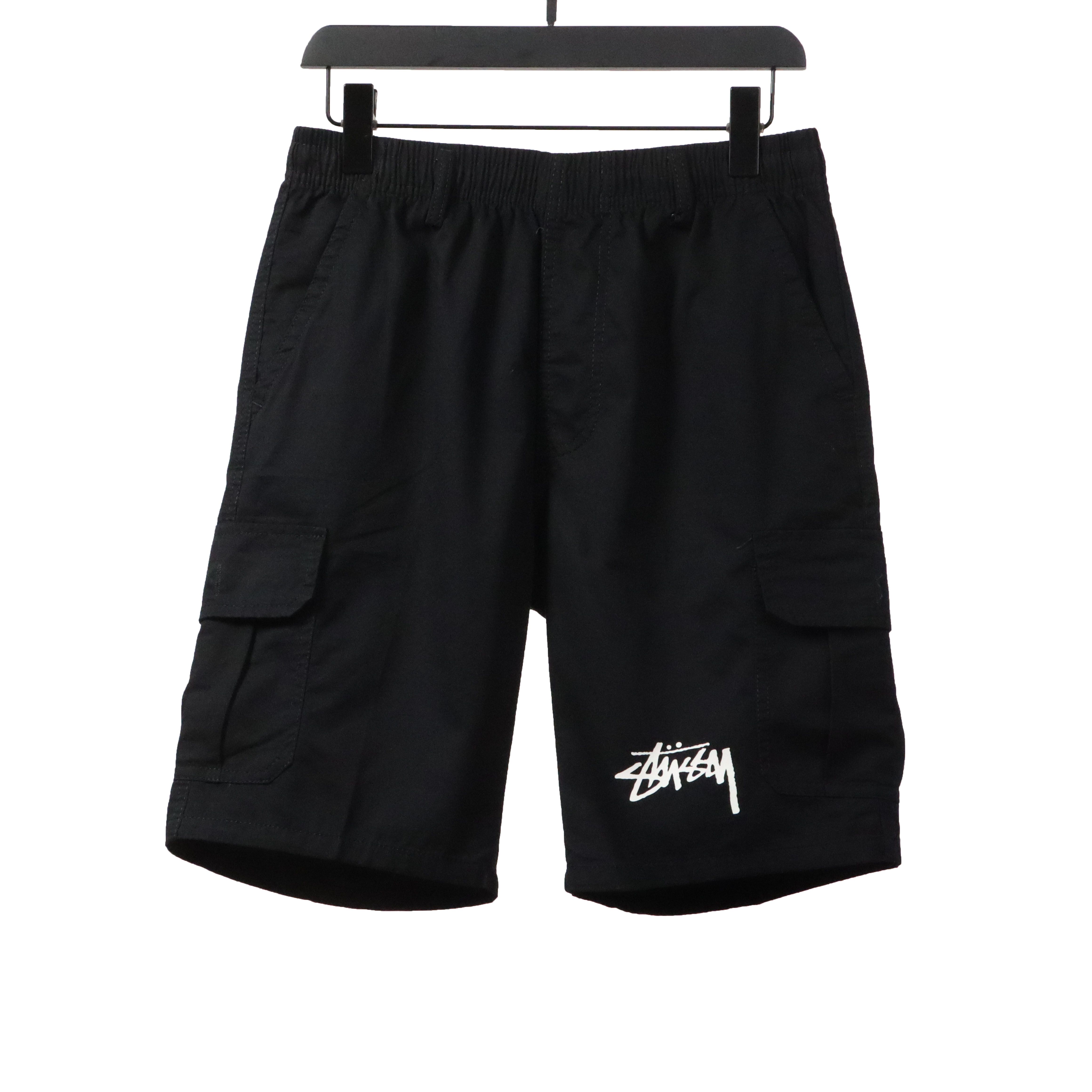 Stussy Classic Print Cargo Shorts black