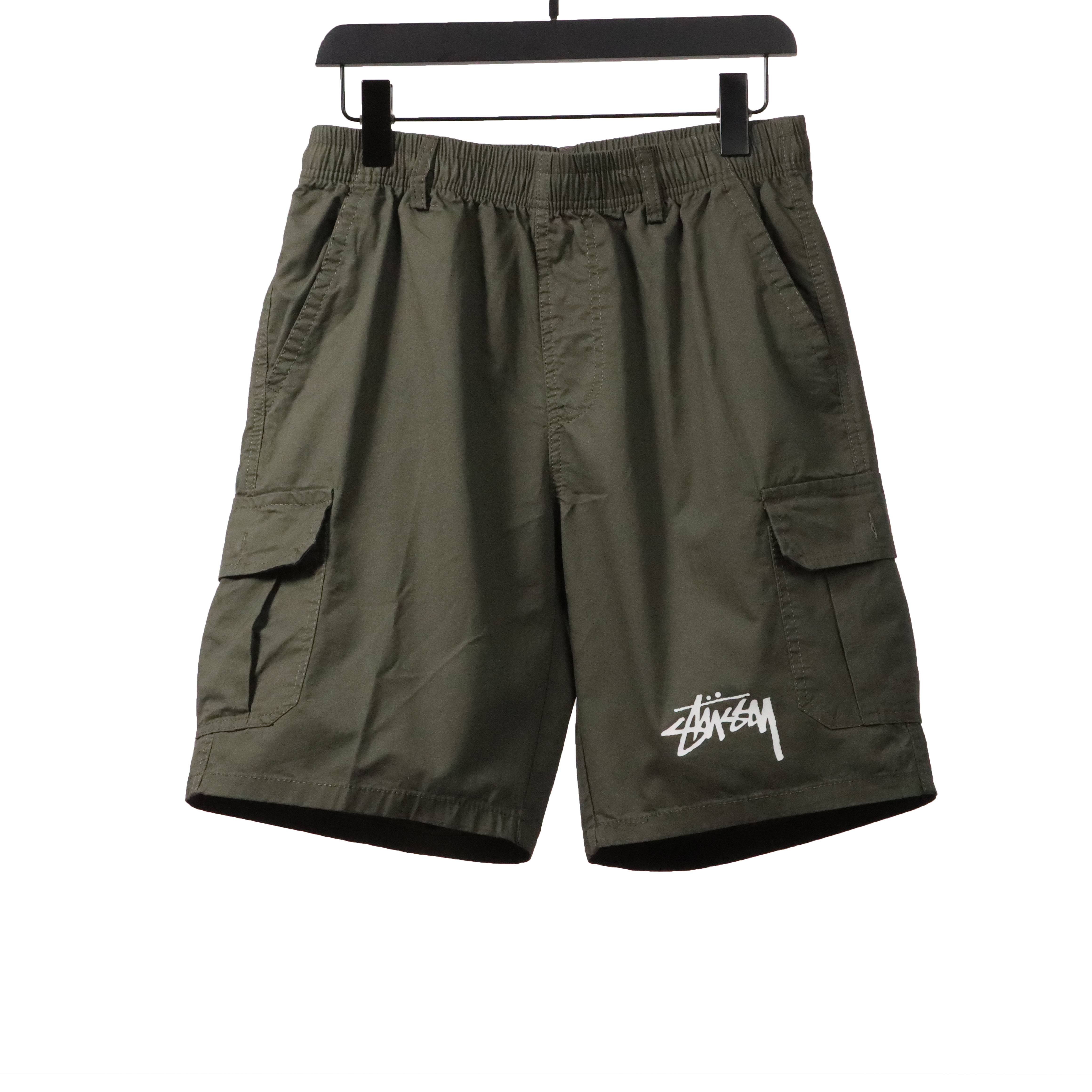 Stussy Classic Print Cargo Shorts Green