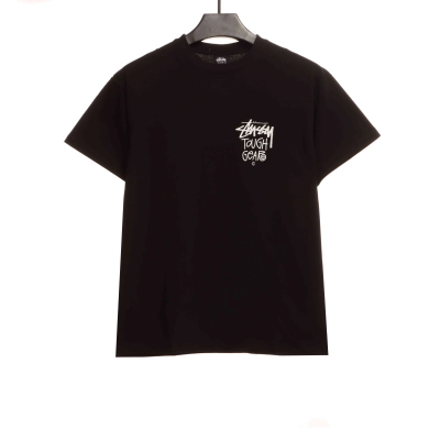 Stussy Classic Print Short Sleeve Black 01