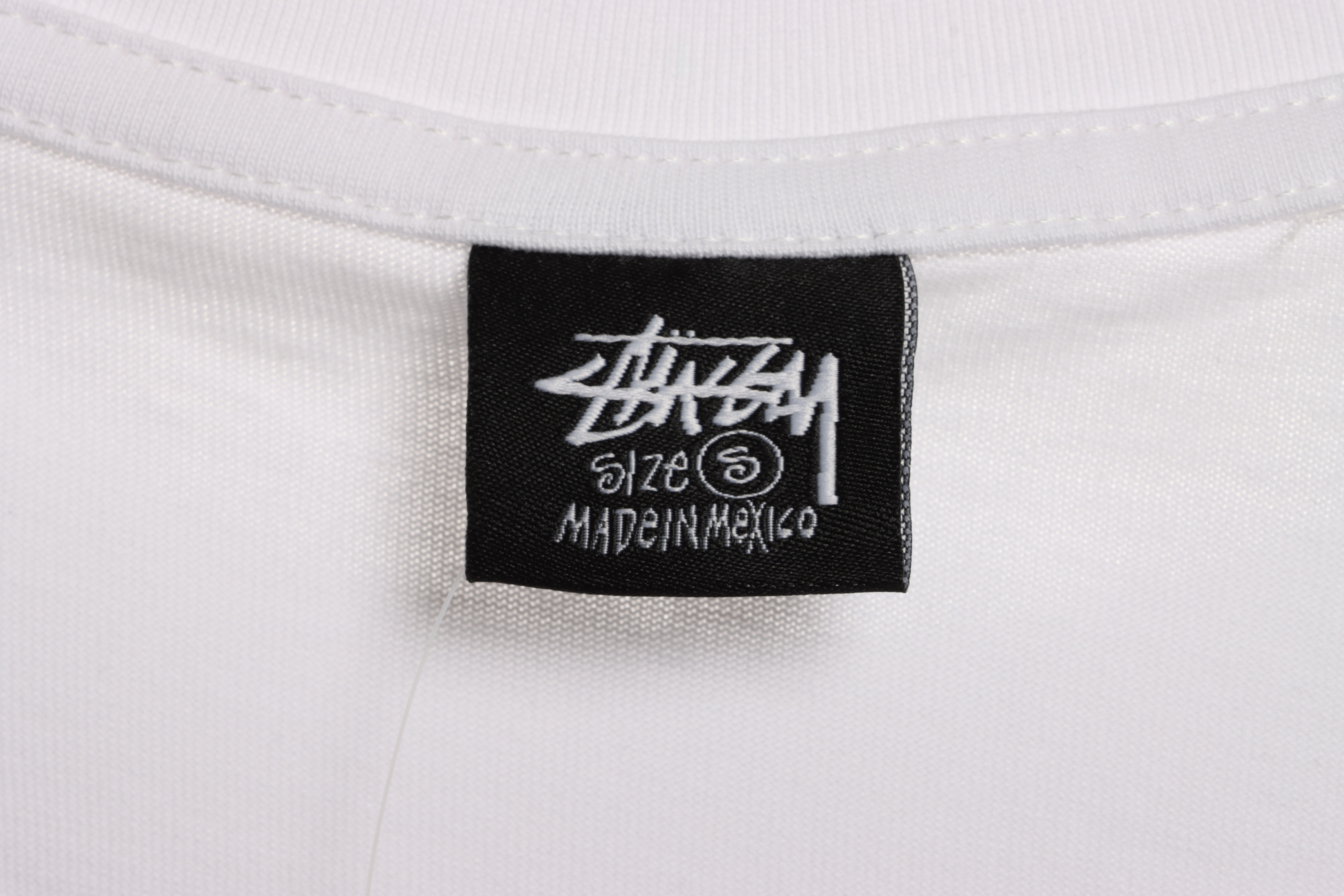 Stussy Classic Print Short Sleeve White