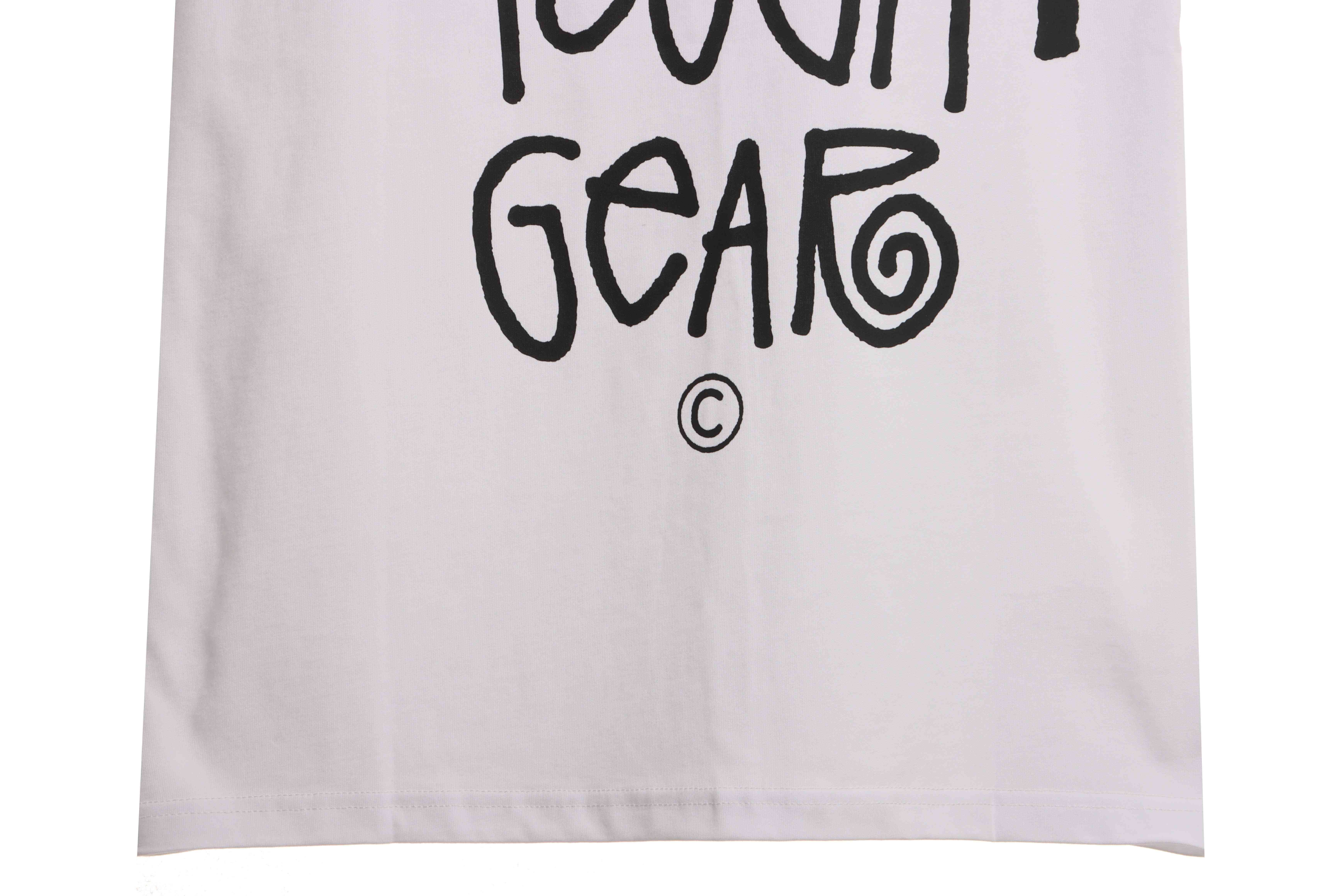 Stussy Classic Print Short Sleeve White