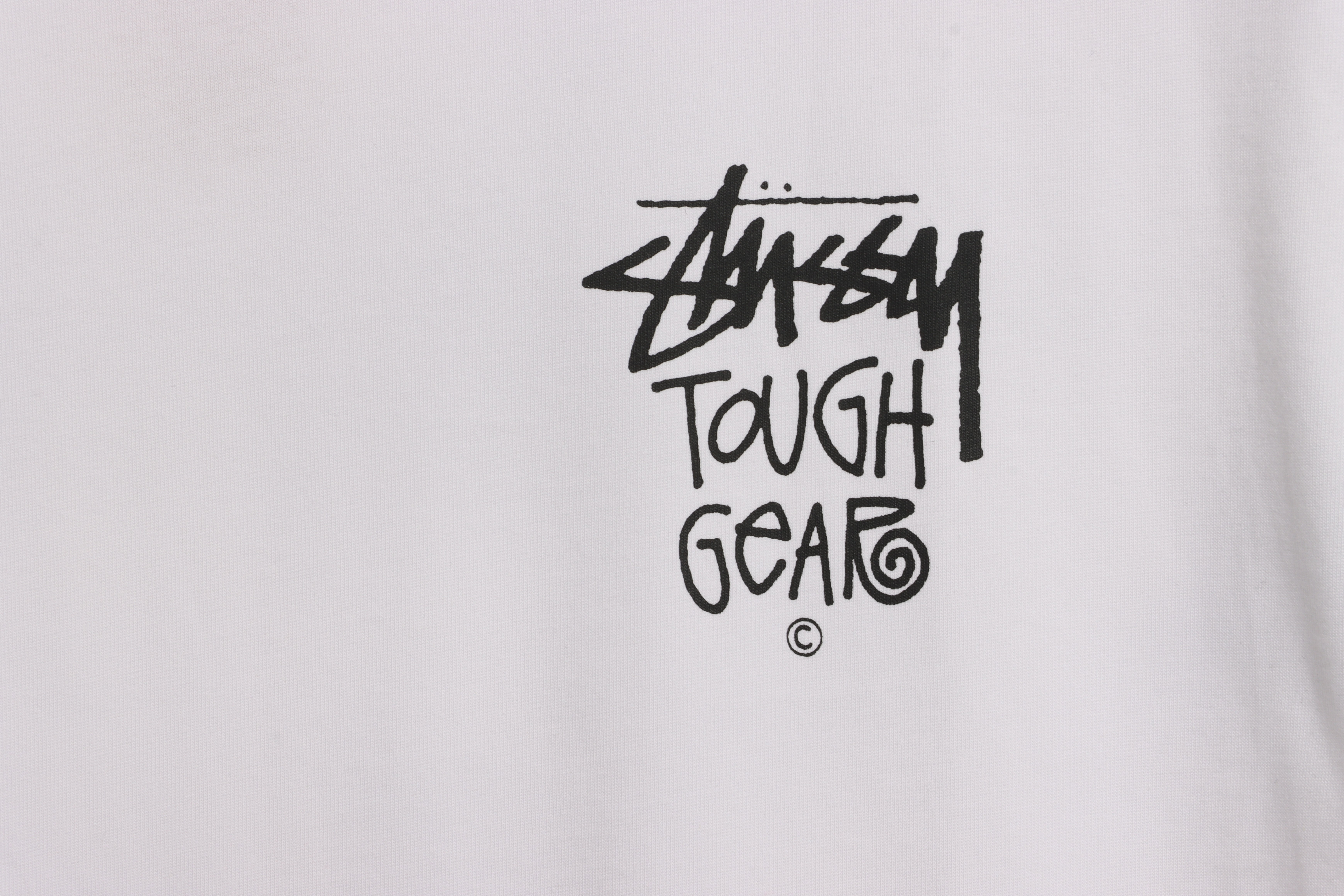 Stussy Classic Print Short Sleeve White