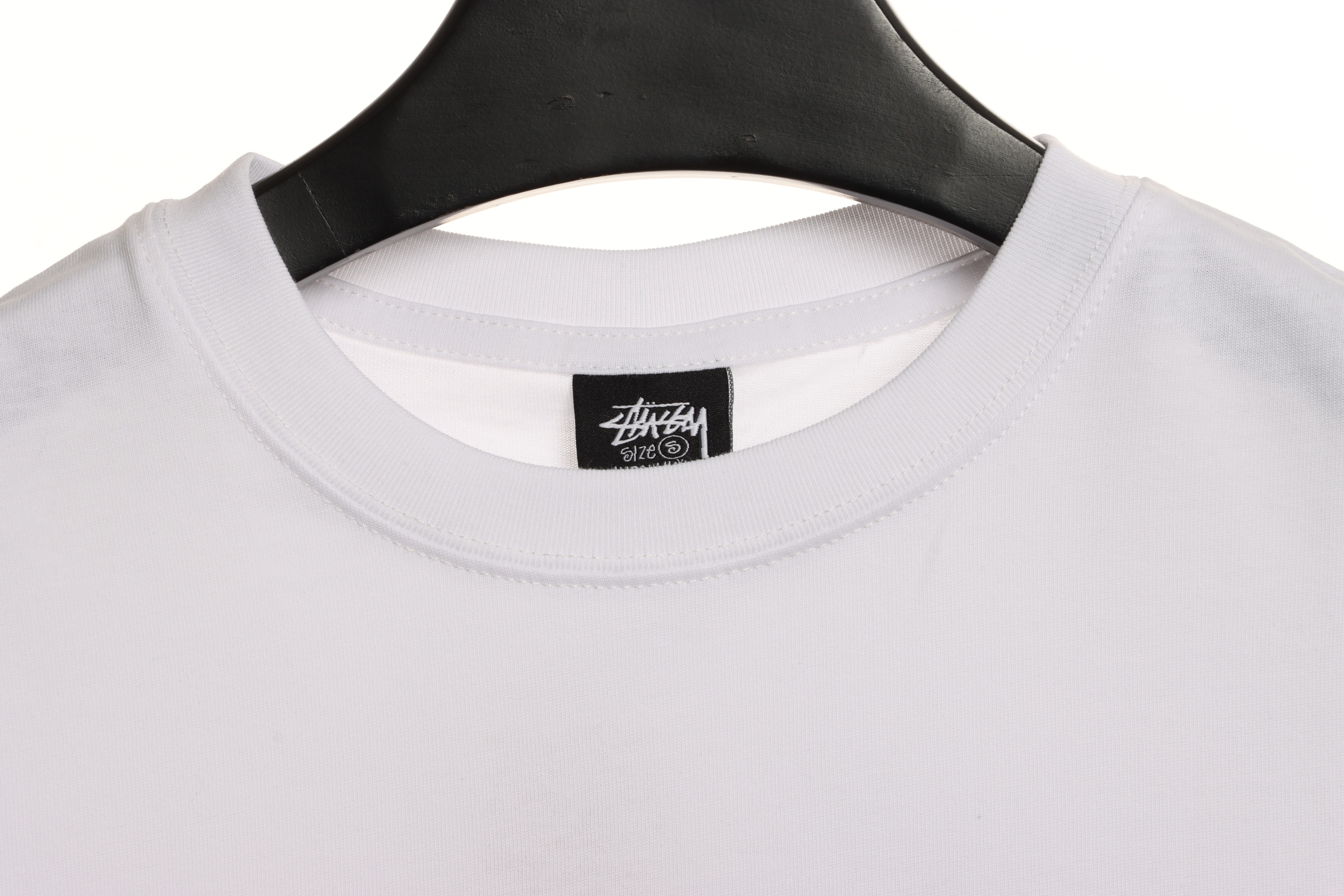 Stussy Classic Print Short Sleeve White