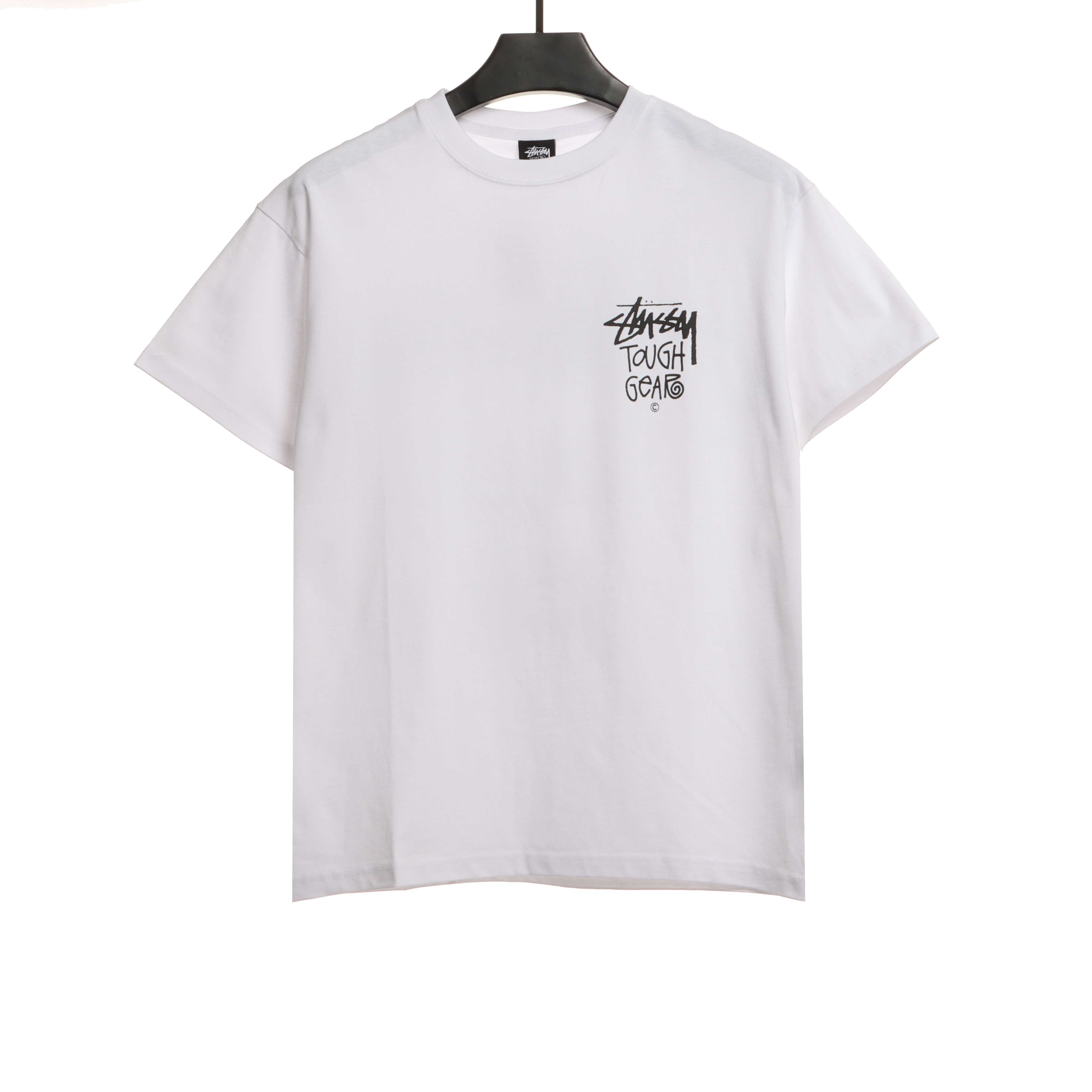Stussy Classic Print Short Sleeve White