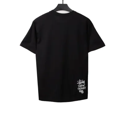 Stussy Doll Slogan Short Sleeve Black 02