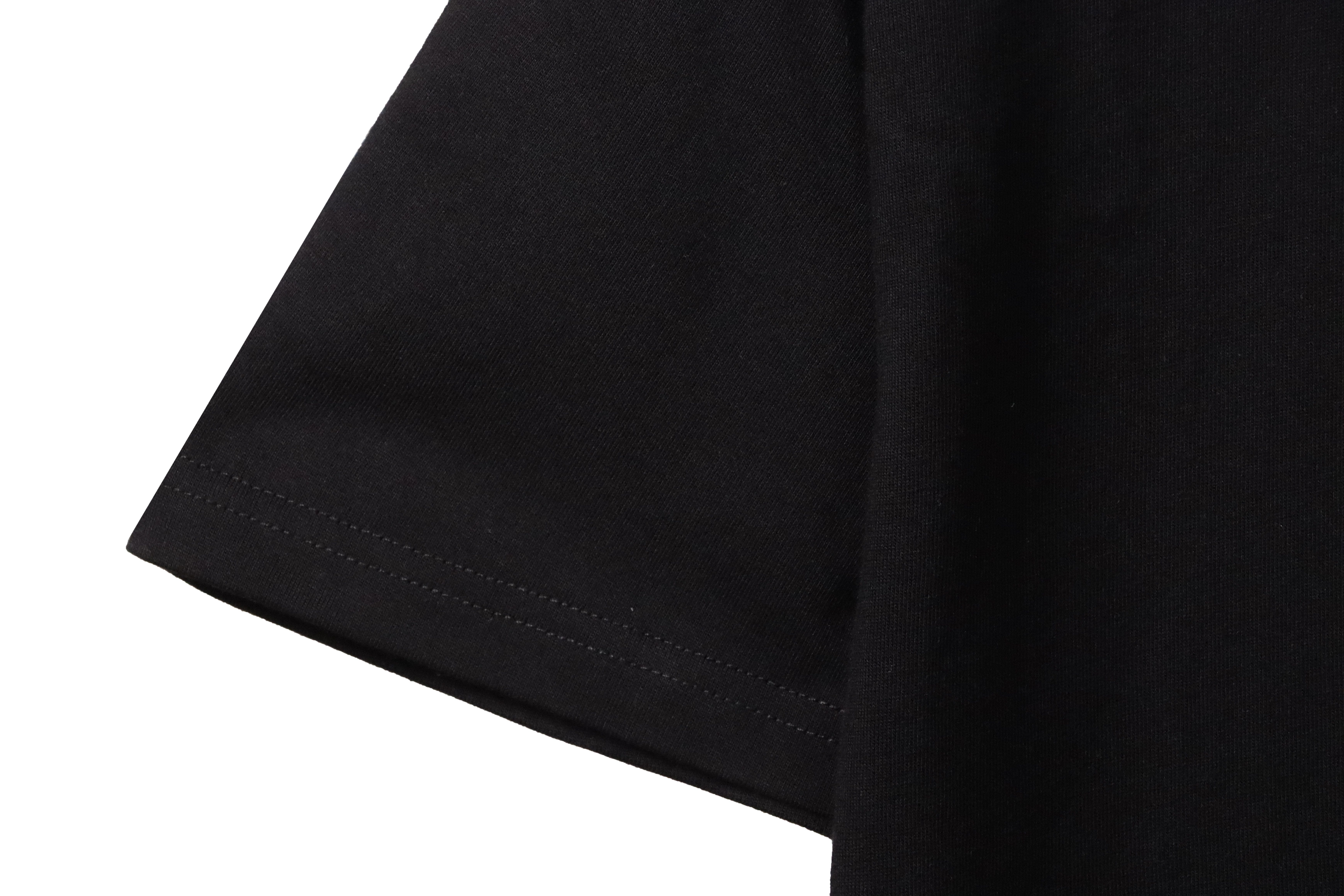 Stussy Doll Slogan Short Sleeve Black