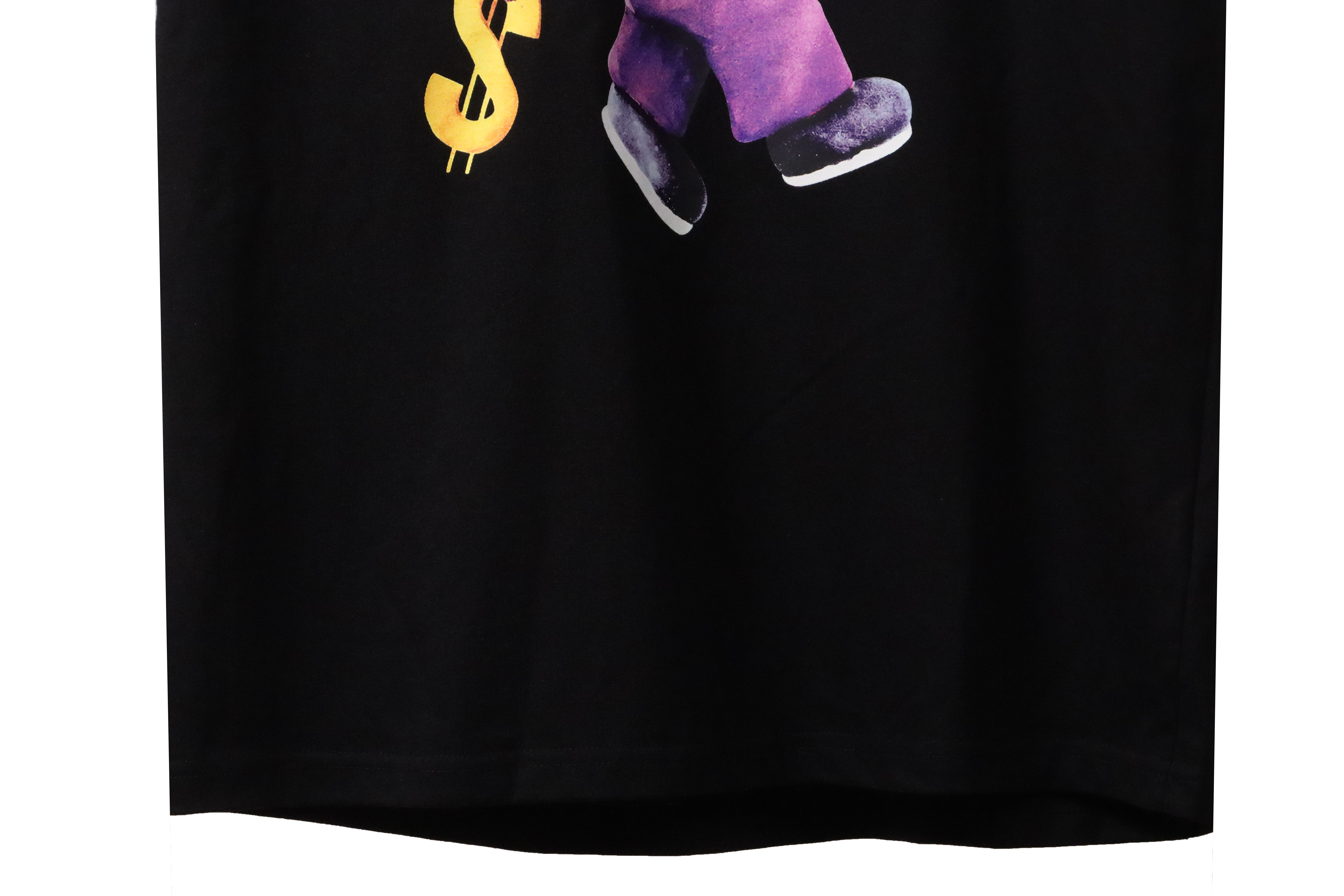 Stussy Doll Slogan Short Sleeve Black