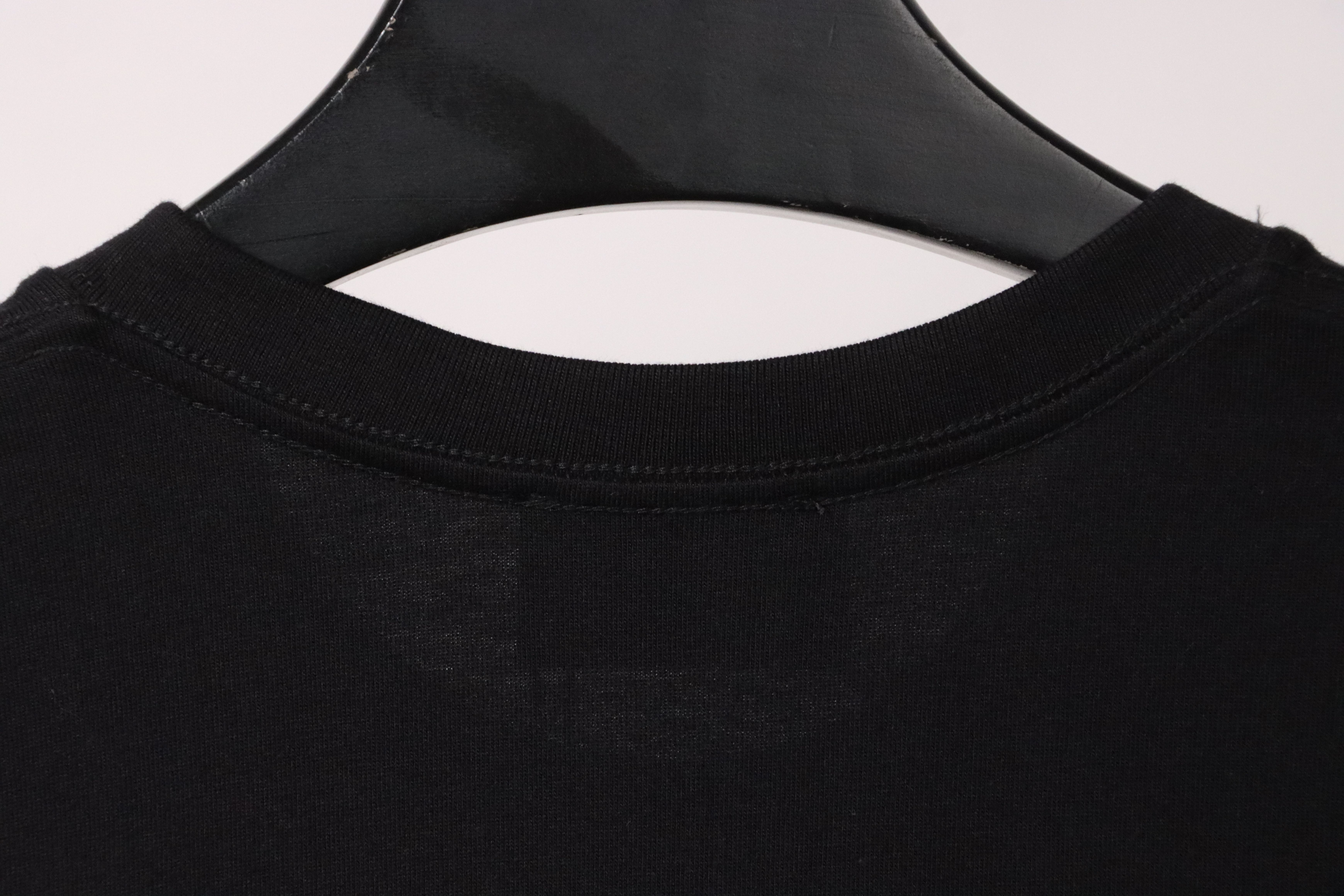 Stussy Doll Slogan Short Sleeve Black