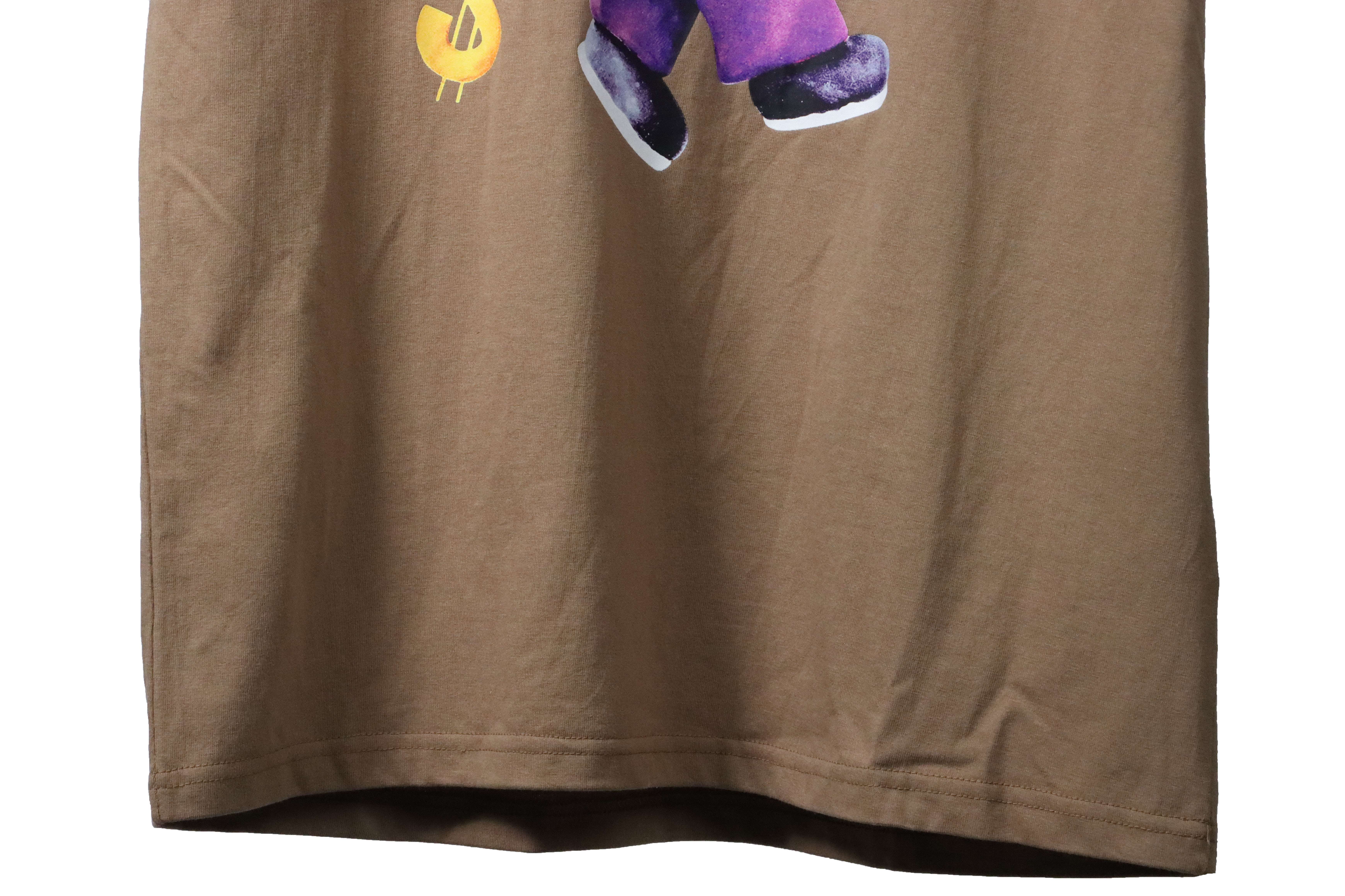 Stussy Doll Slogan Short Sleeve Khaki