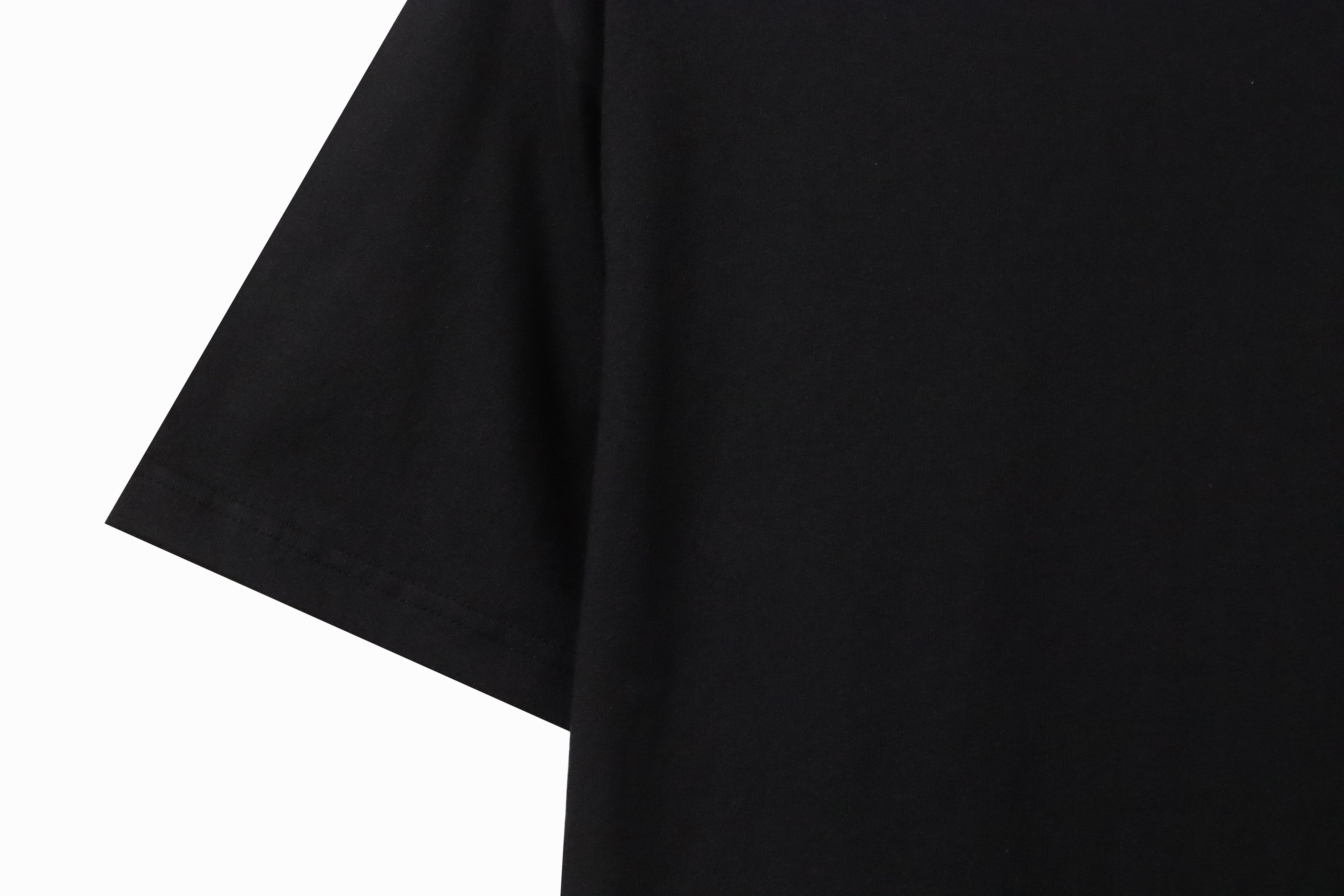 Stussy Signature Painting Print Short Sleeve Black