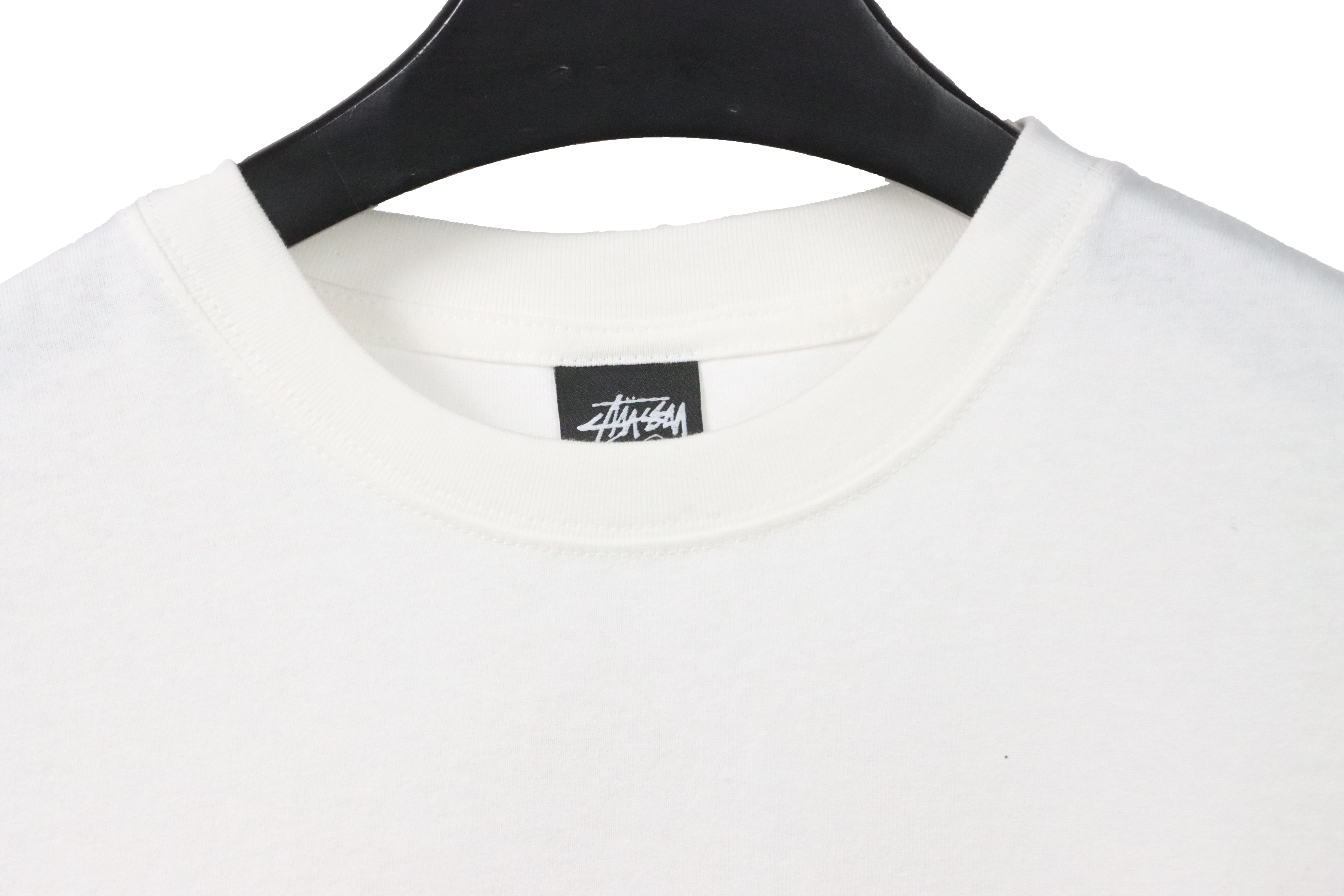 Stussy Signature Painting Print Short Sleeve White