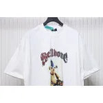 WE11DONE 25SS Spring and Summer New Cute Creative Bear Print Short Sleeve T White